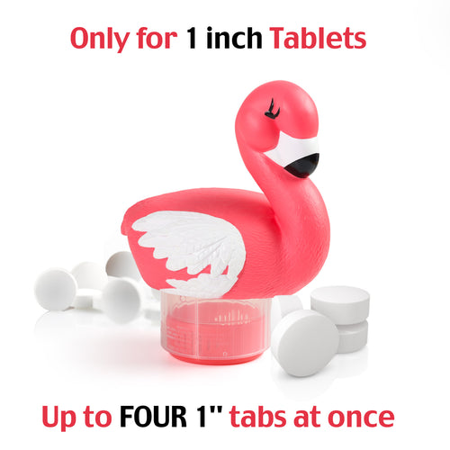 1 Inch Pool Chlorine Floater (Flamingo) - WeddleUp product image 3