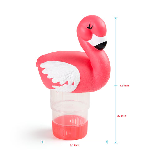 1 Inch Pool Chlorine Floater (Flamingo) - WeddleUp product image 6