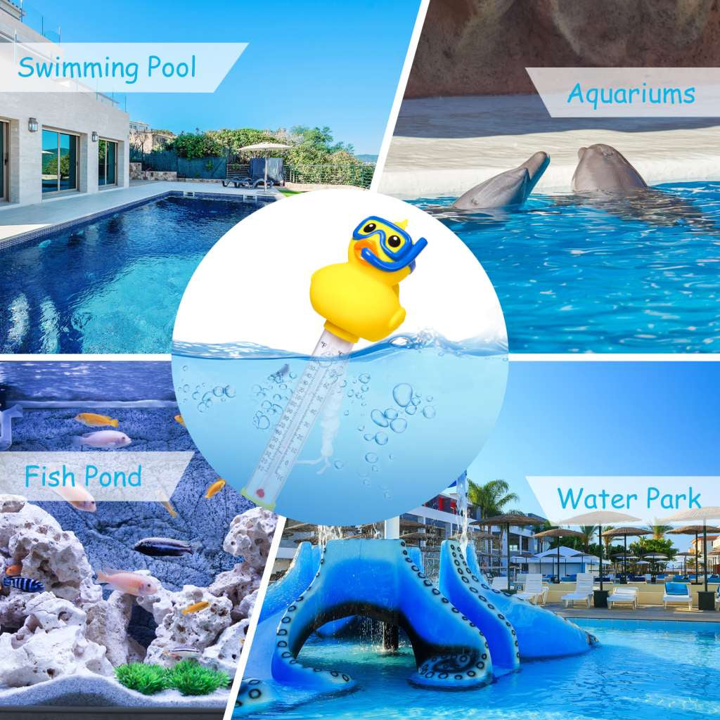 Diving Duck Pool Thermometer