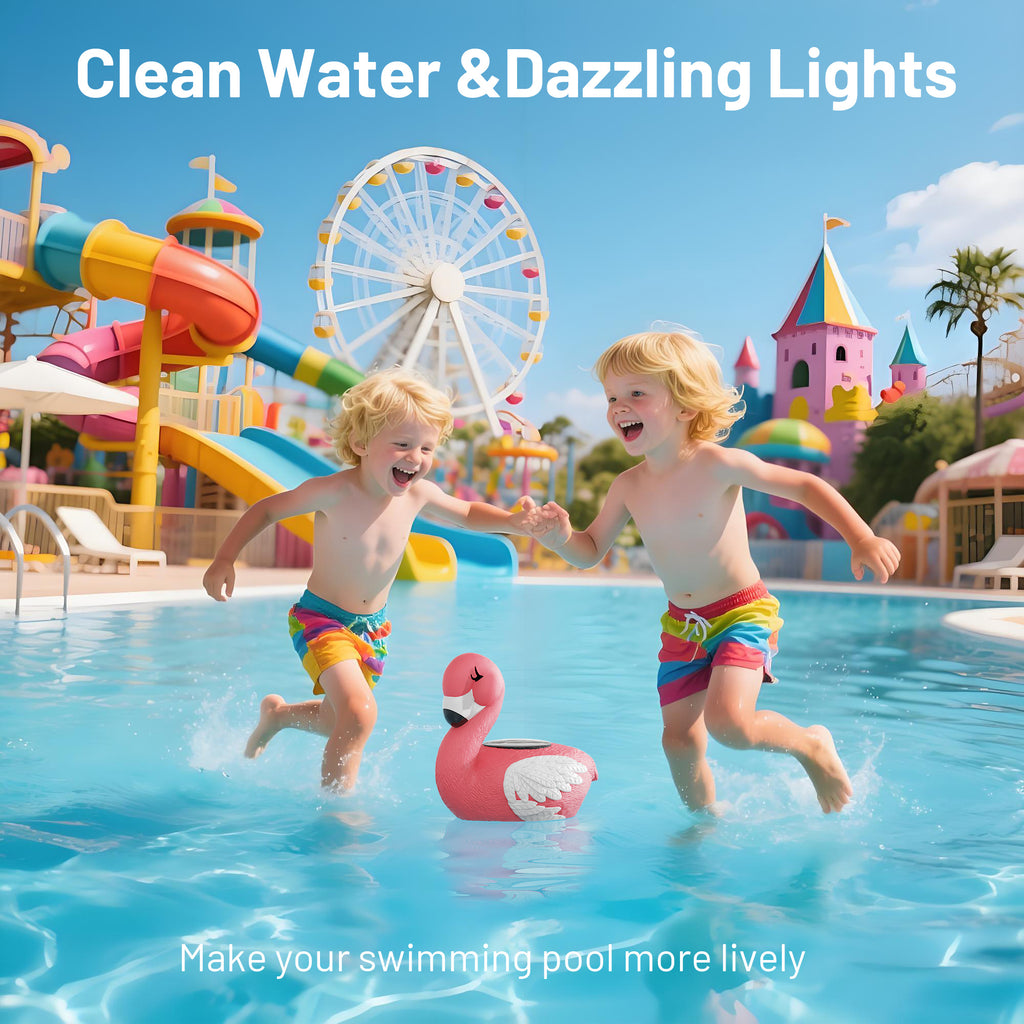3 Inch Flamingo Solar Pool Chlorine Floater