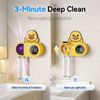 Kids' UV Toothbrush Holder (Classic Yellow Duck)