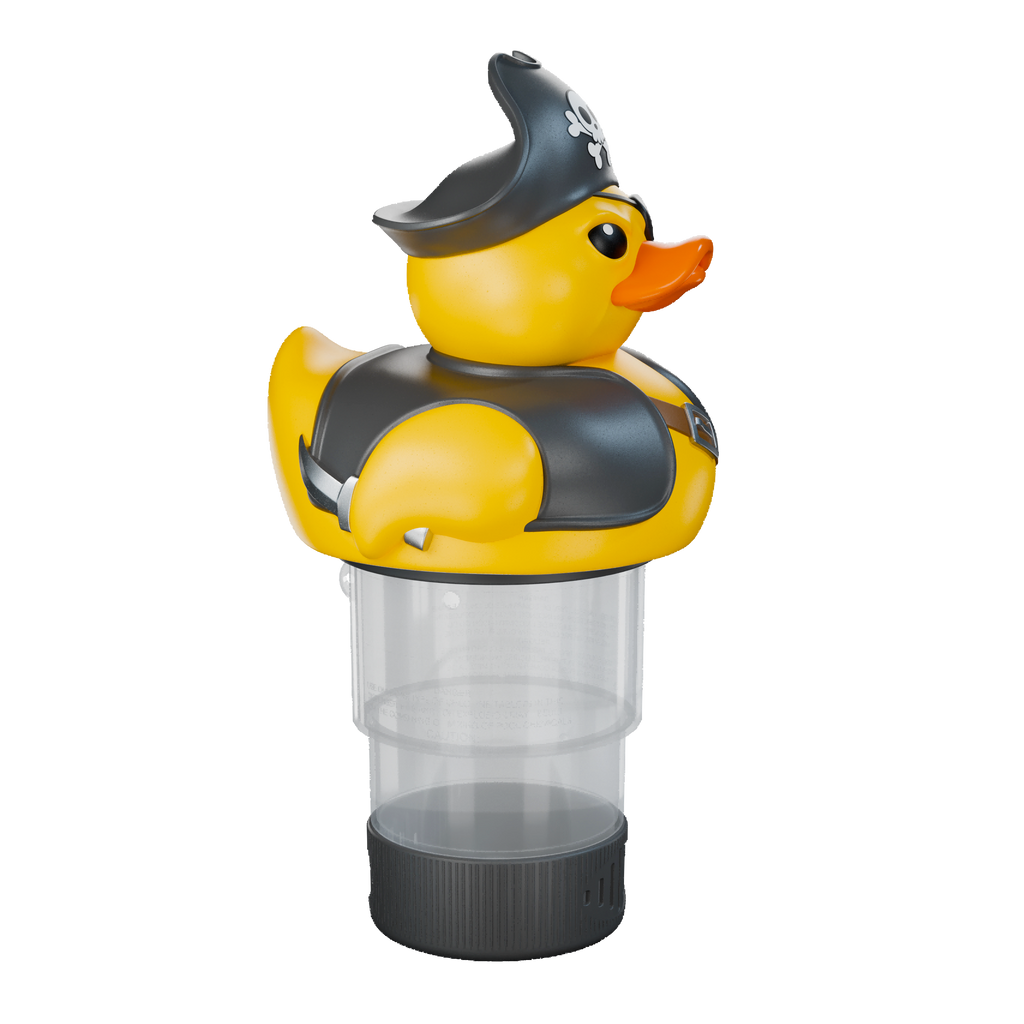 1 Inch Pool Chlorine Floater (Pirate Duck)