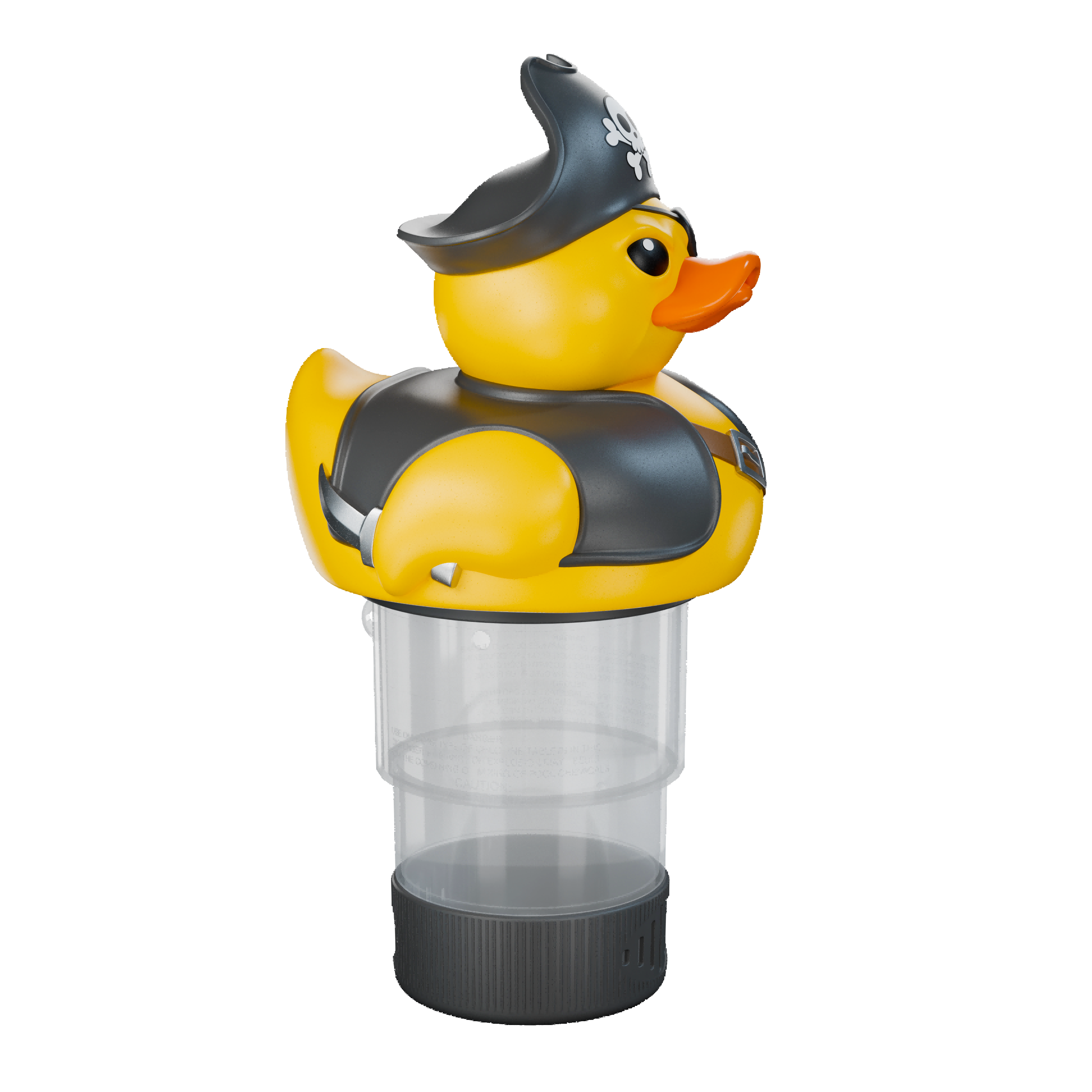 1 Inch Pool Chlorine Floater (Pirate Duck)