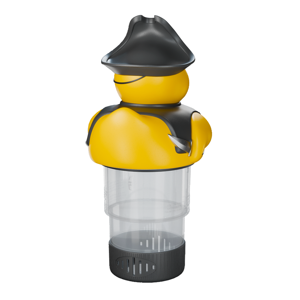 1 Inch Pool Chlorine Floater (Pirate Duck)
