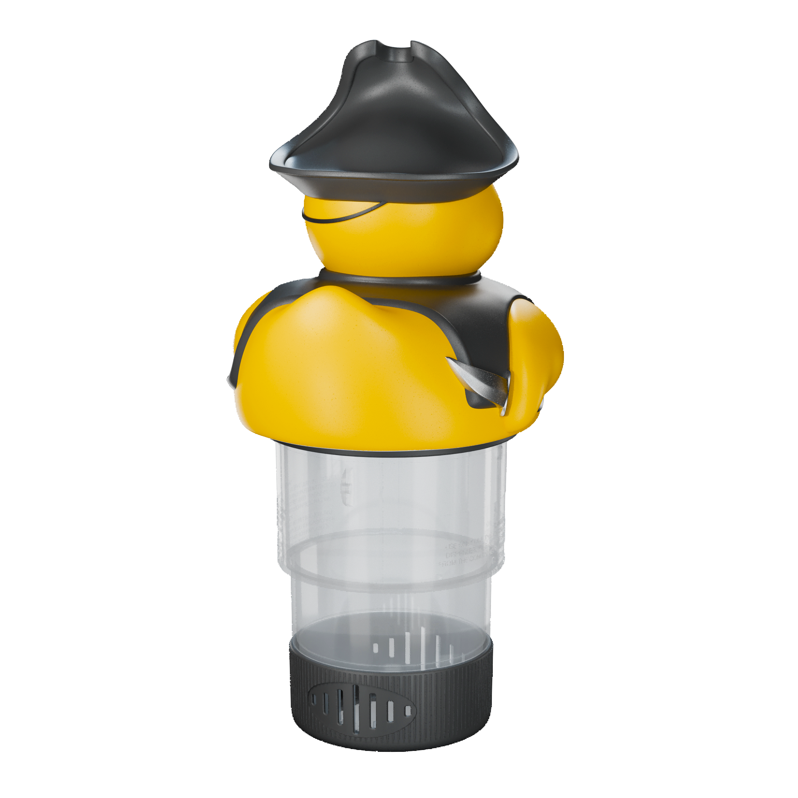 1 Inch Pool Chlorine Floater (Pirate Duck)