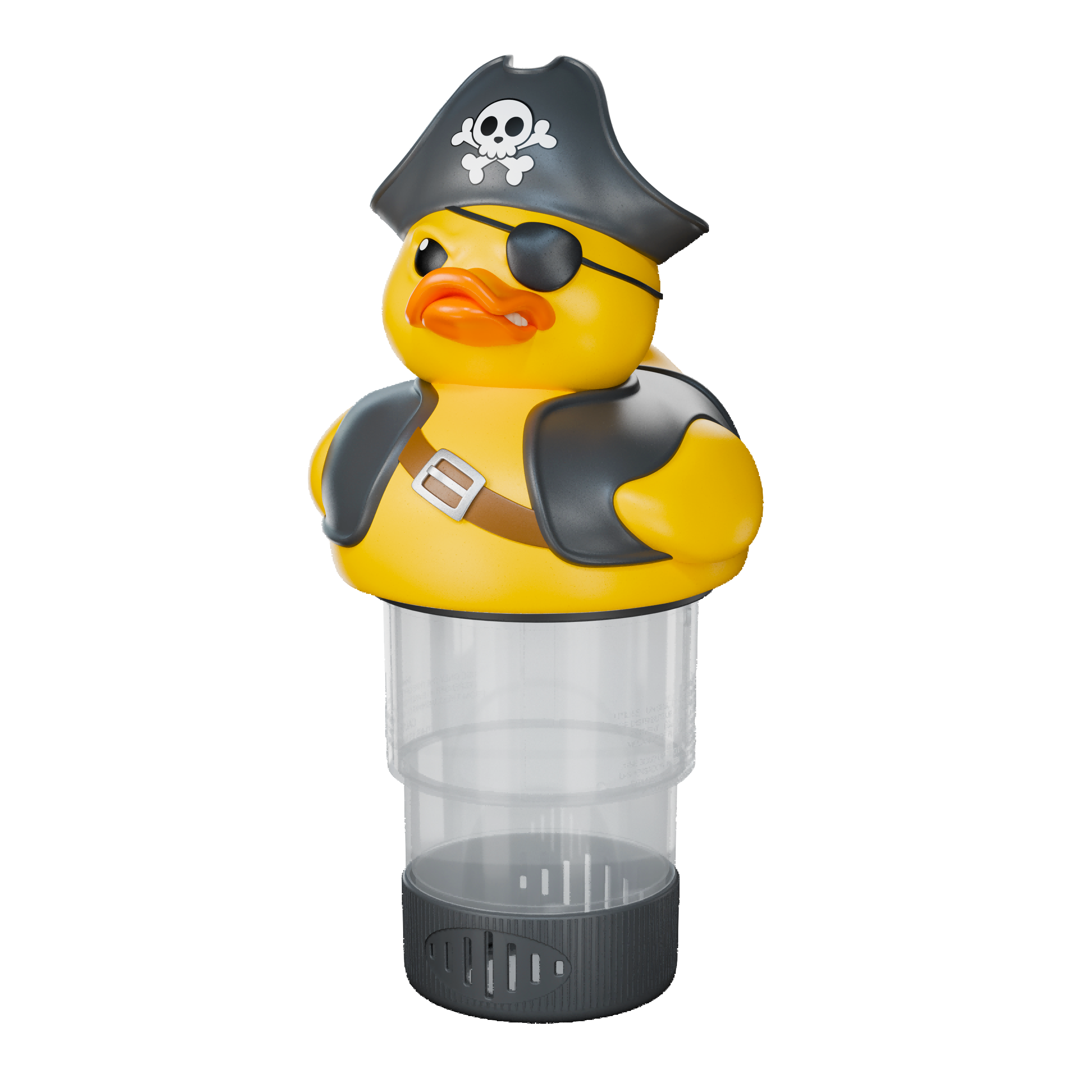 1 Inch Pool Chlorine Floater (Pirate Duck)