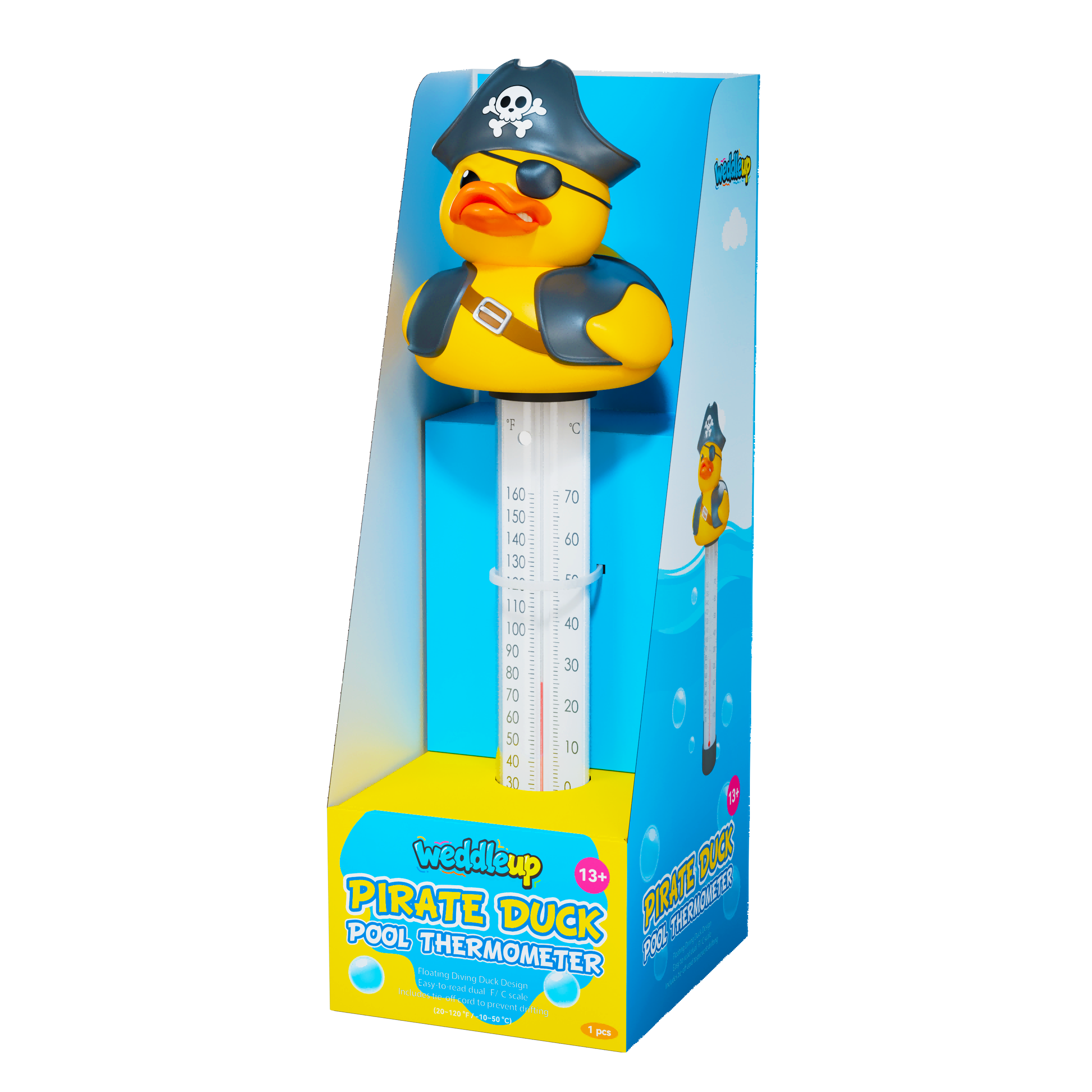 Pirate Duck Pool Thermometer