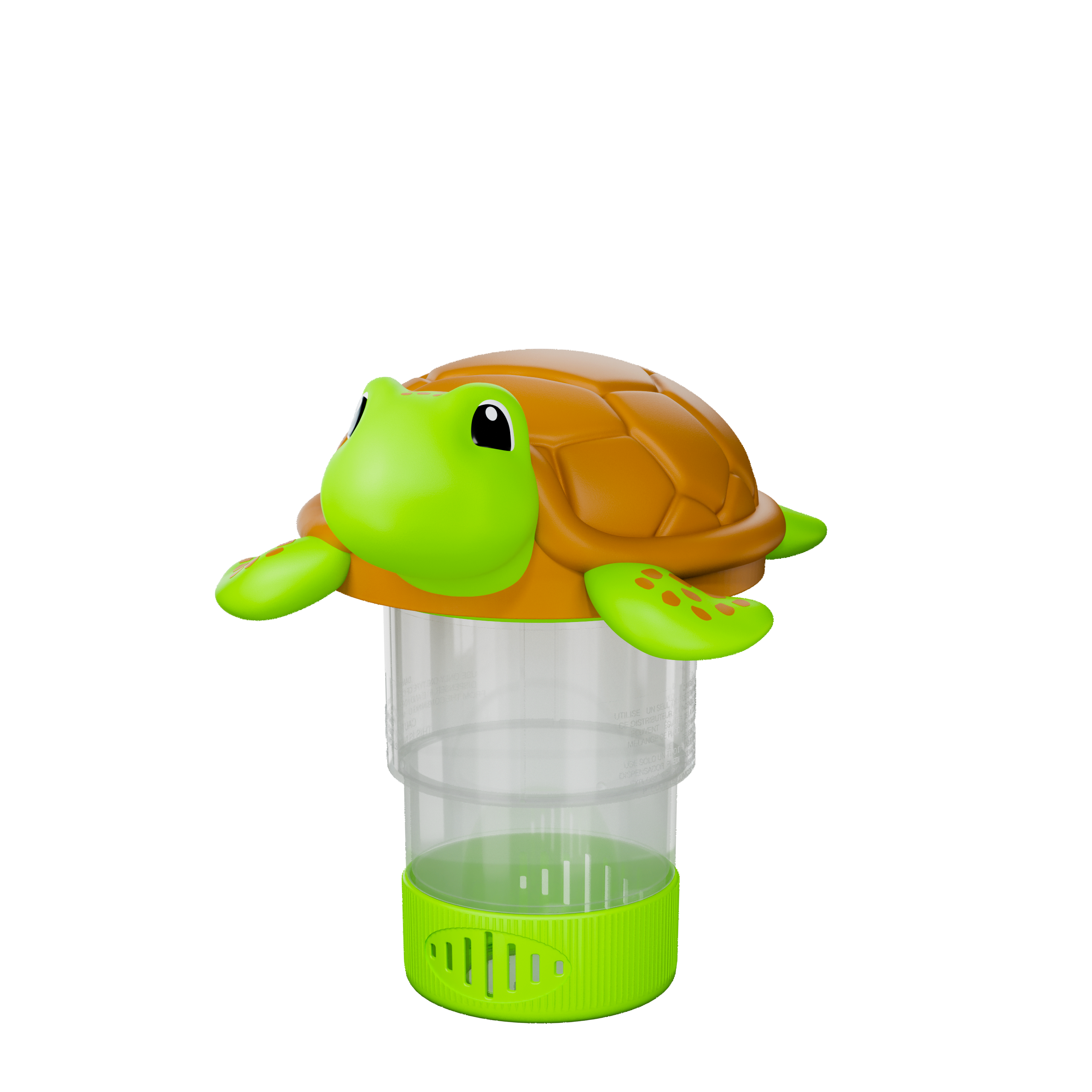 1 Inch Pool Chlorine Floater (Sea Turtle)
