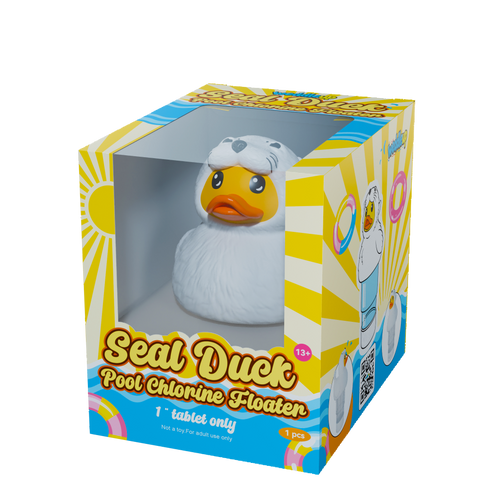 1 Inch Pool Chlorine Floater (Seal Duck)