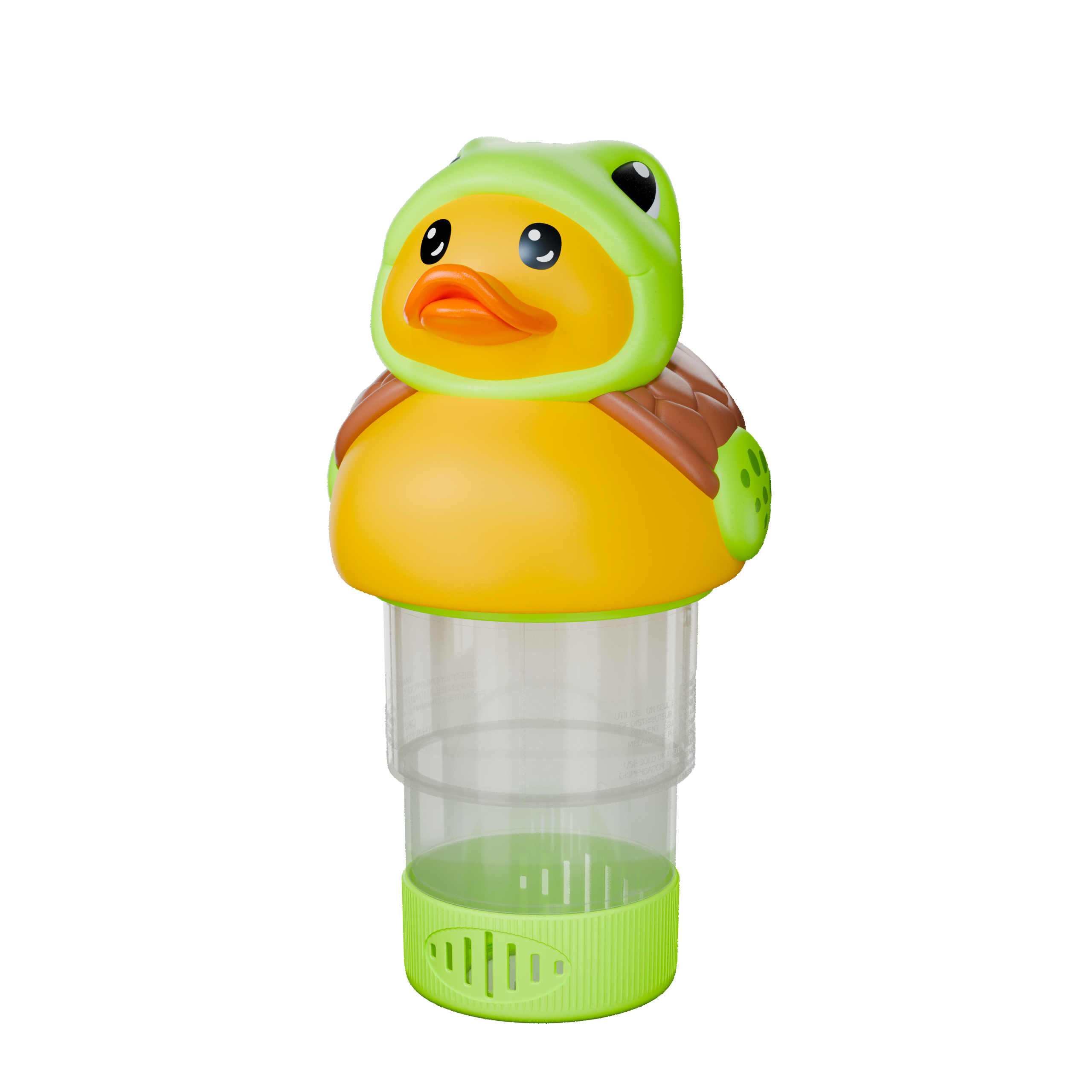 1 Inch Pool Chlorine Floater (Turtle Duck)