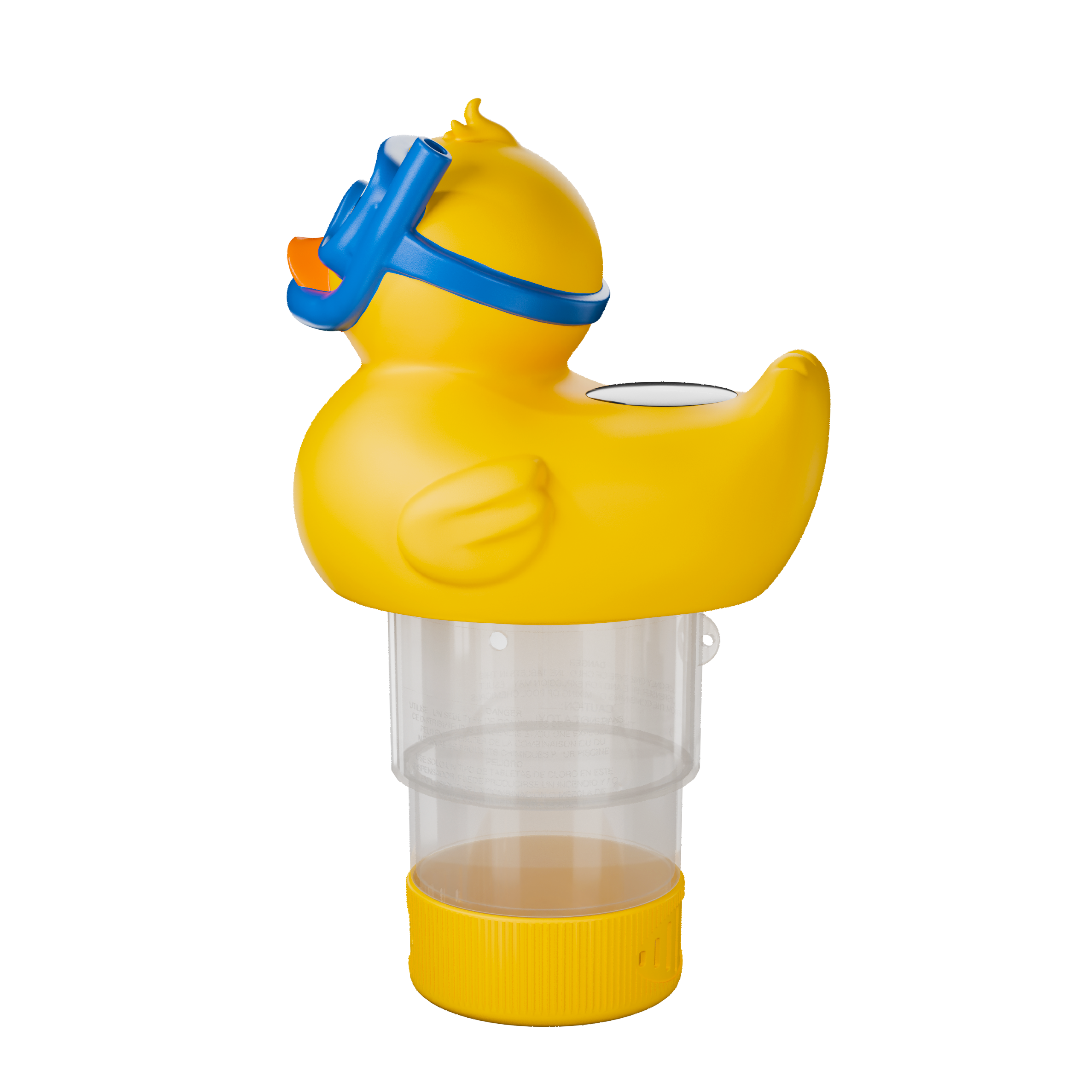 3 Inch Diving Duck Solar Pool Chlorine Floater