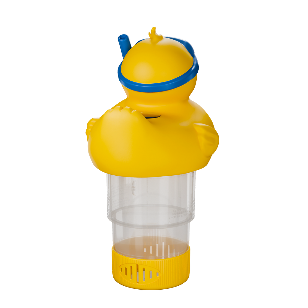 3 Inch Diving Duck Solar Pool Chlorine Floater