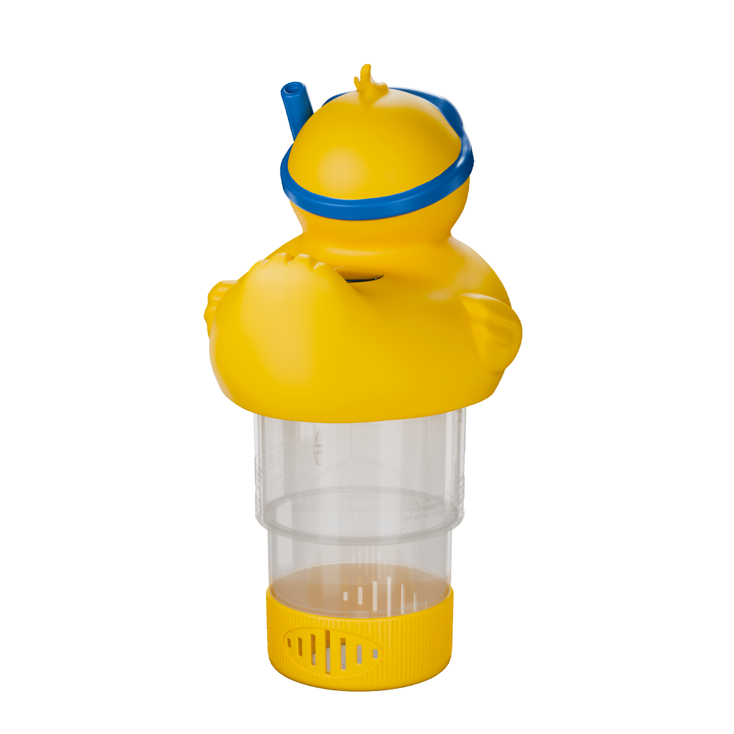 3 Inch Diving Duck Solar Pool Chlorine Floater
