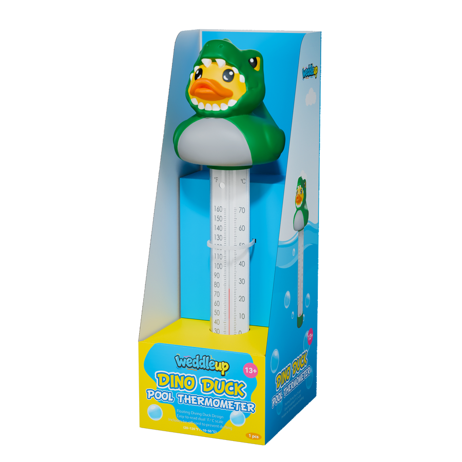 Dino Duck Pool Thermometer - WeddleUp product image 1