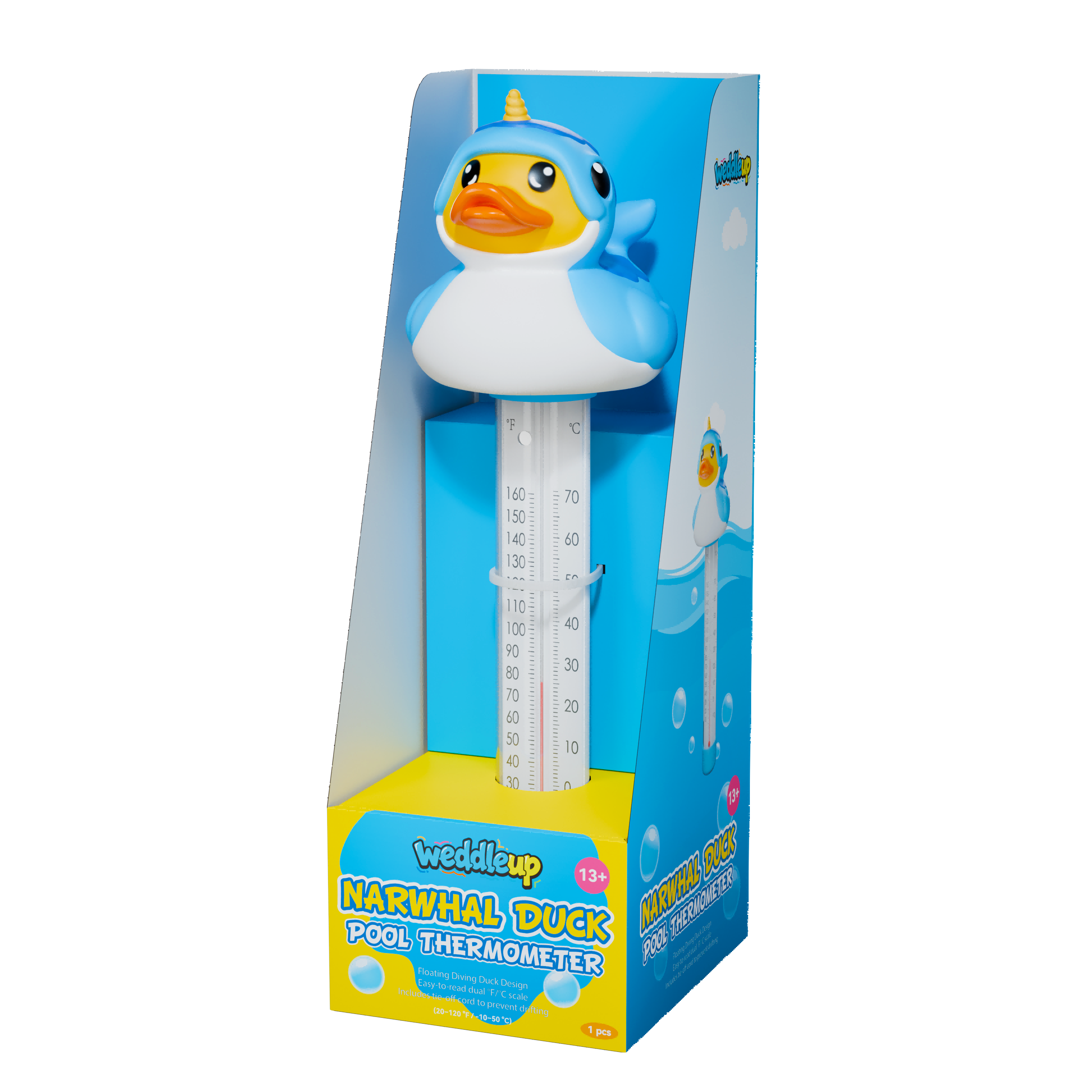 Narwhal Duck Pool Thermometer