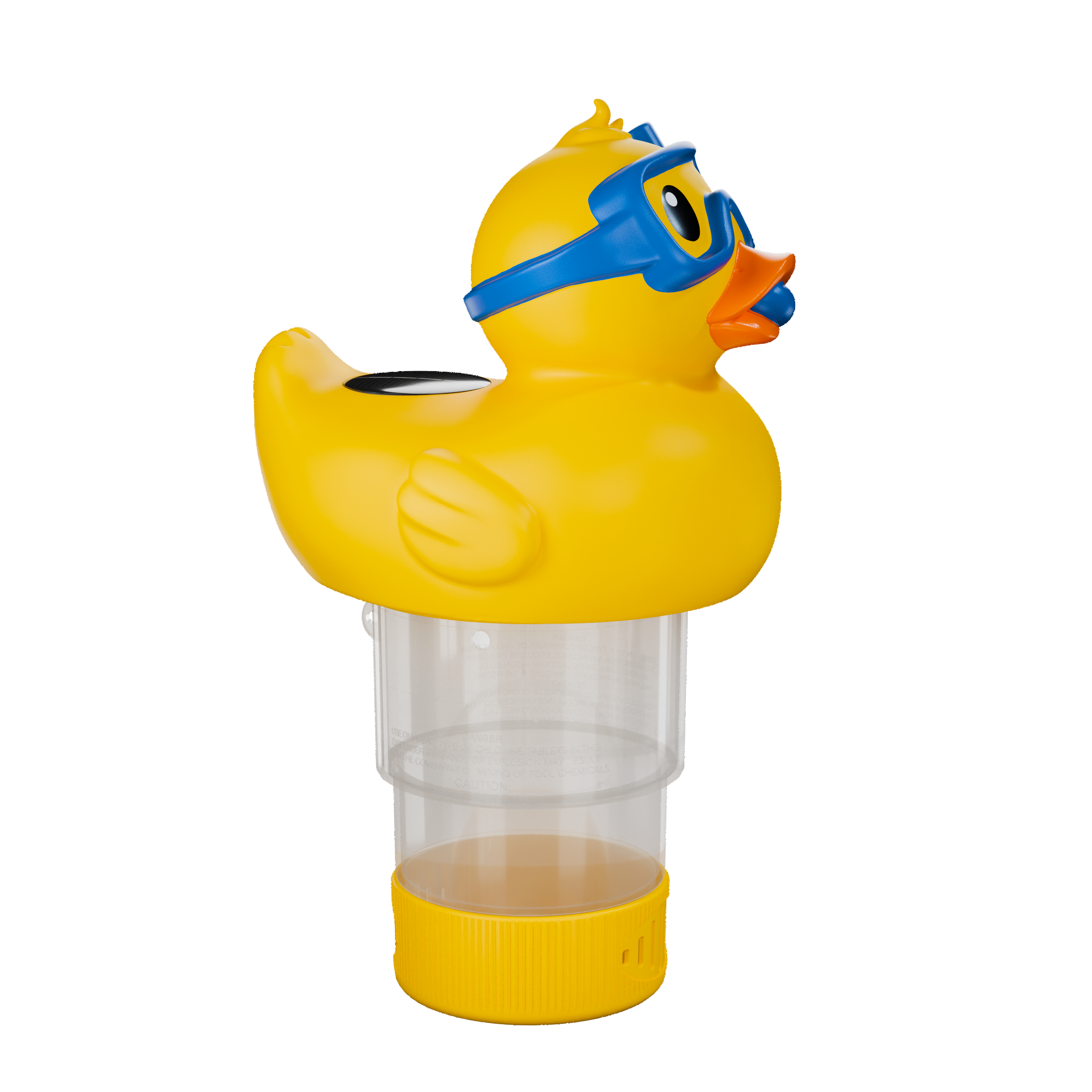 3 Inch Diving Duck Solar Pool Chlorine Floater