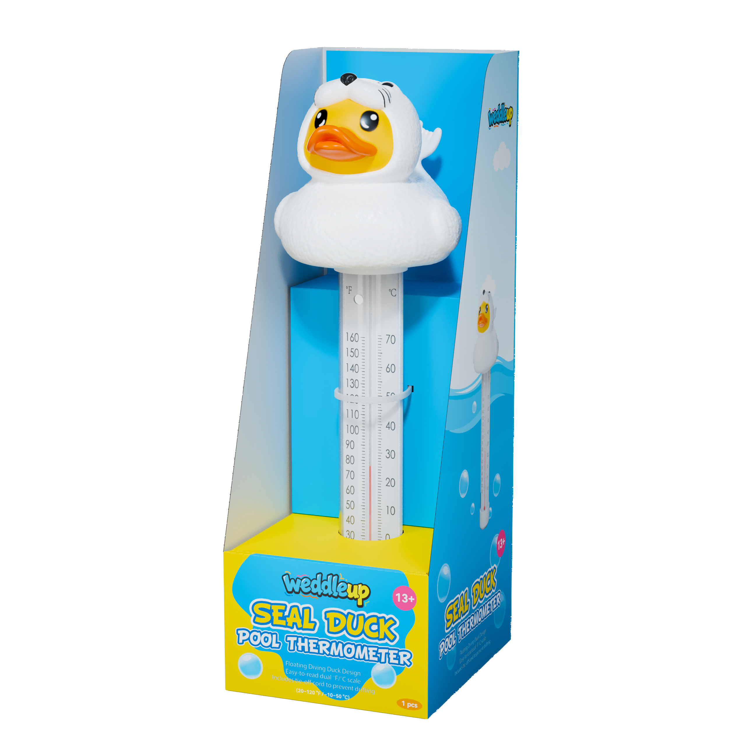 Seal Duck Pool Thermometer 1