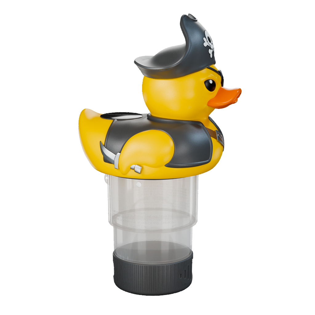 3 Inch Pirate Duck Solar Pool Chlorine Floater