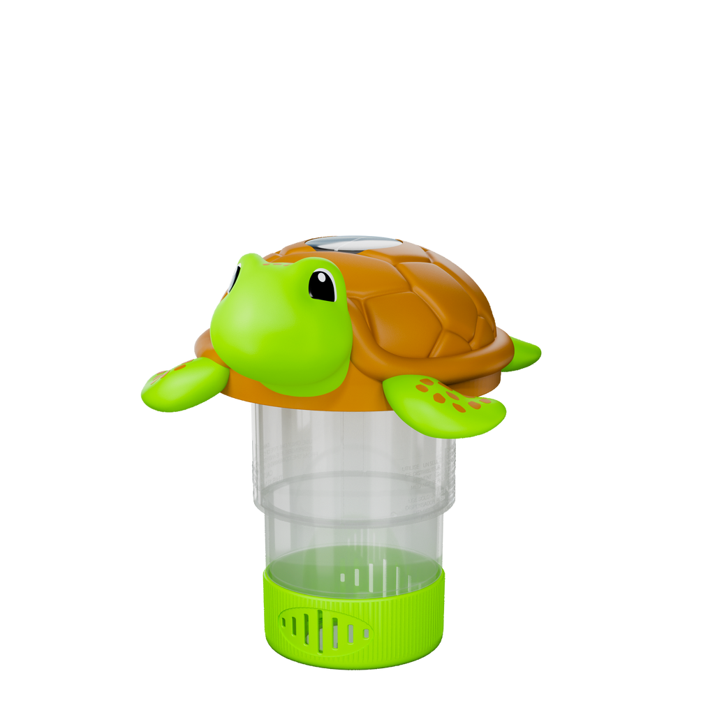 3 Inch Sea Turtle Solar Pool Chlorine Floater