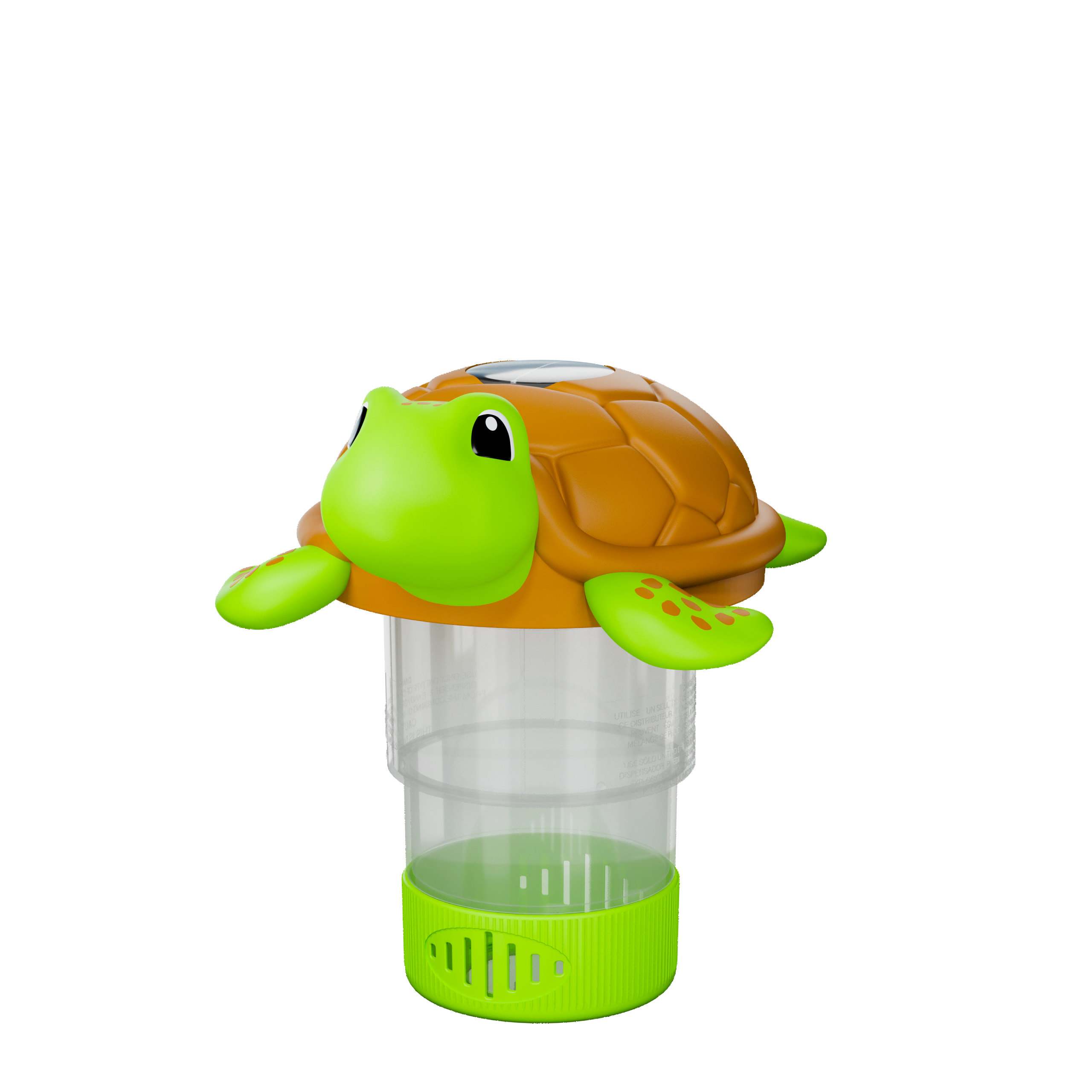 3 Inch Sea Turtle Solar Pool Chlorine Floater