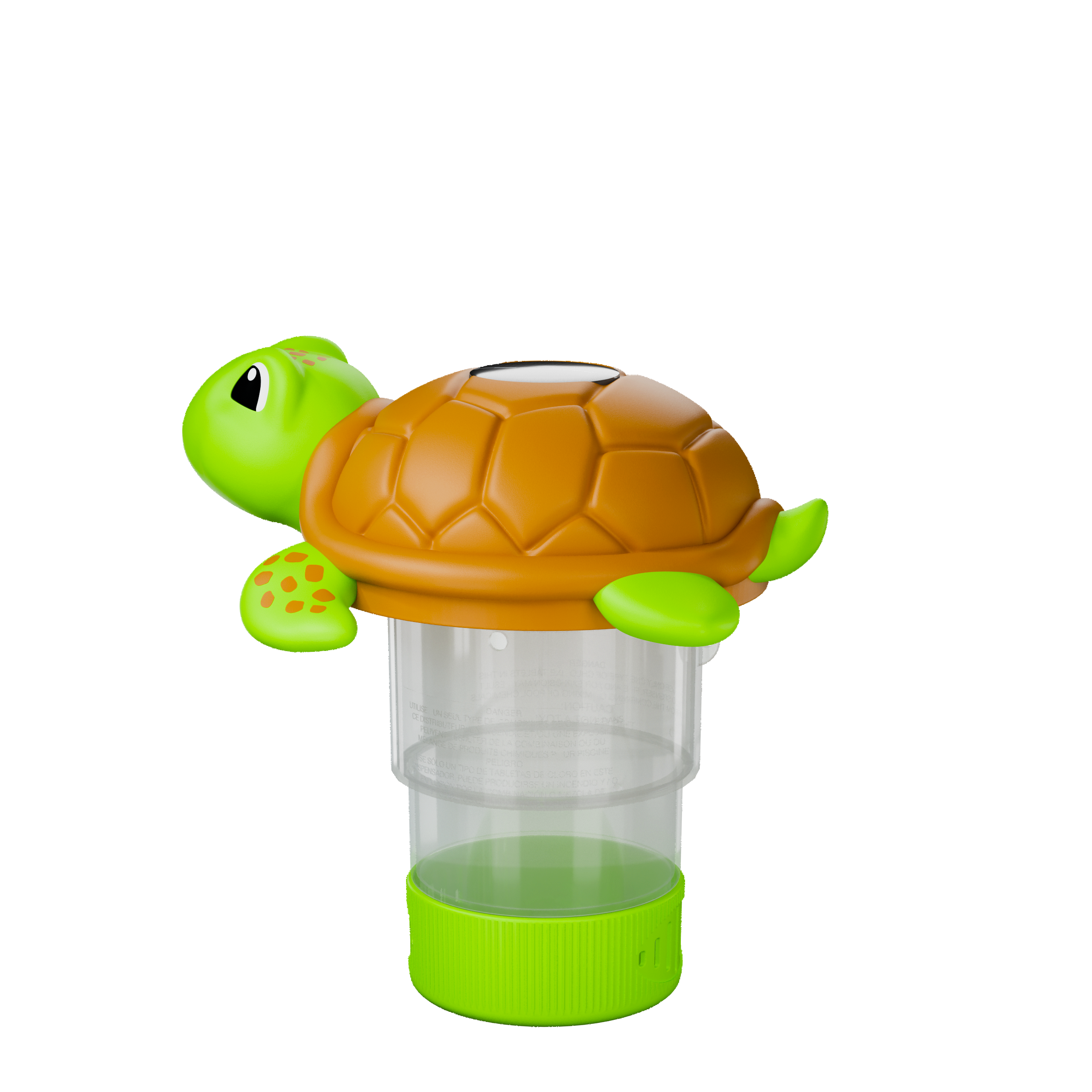 3 Inch Sea Turtle Solar Pool Chlorine Floater
