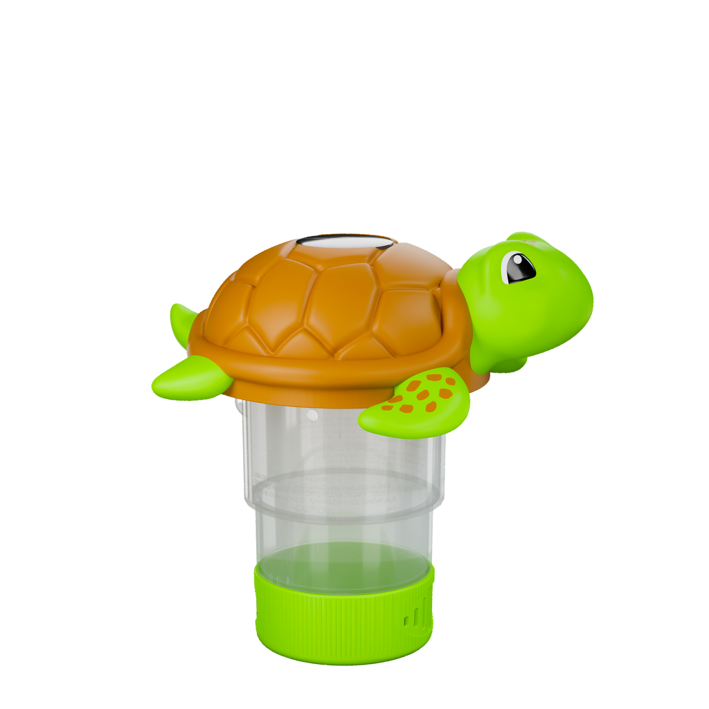3 Inch Sea Turtle Solar Pool Chlorine Floater