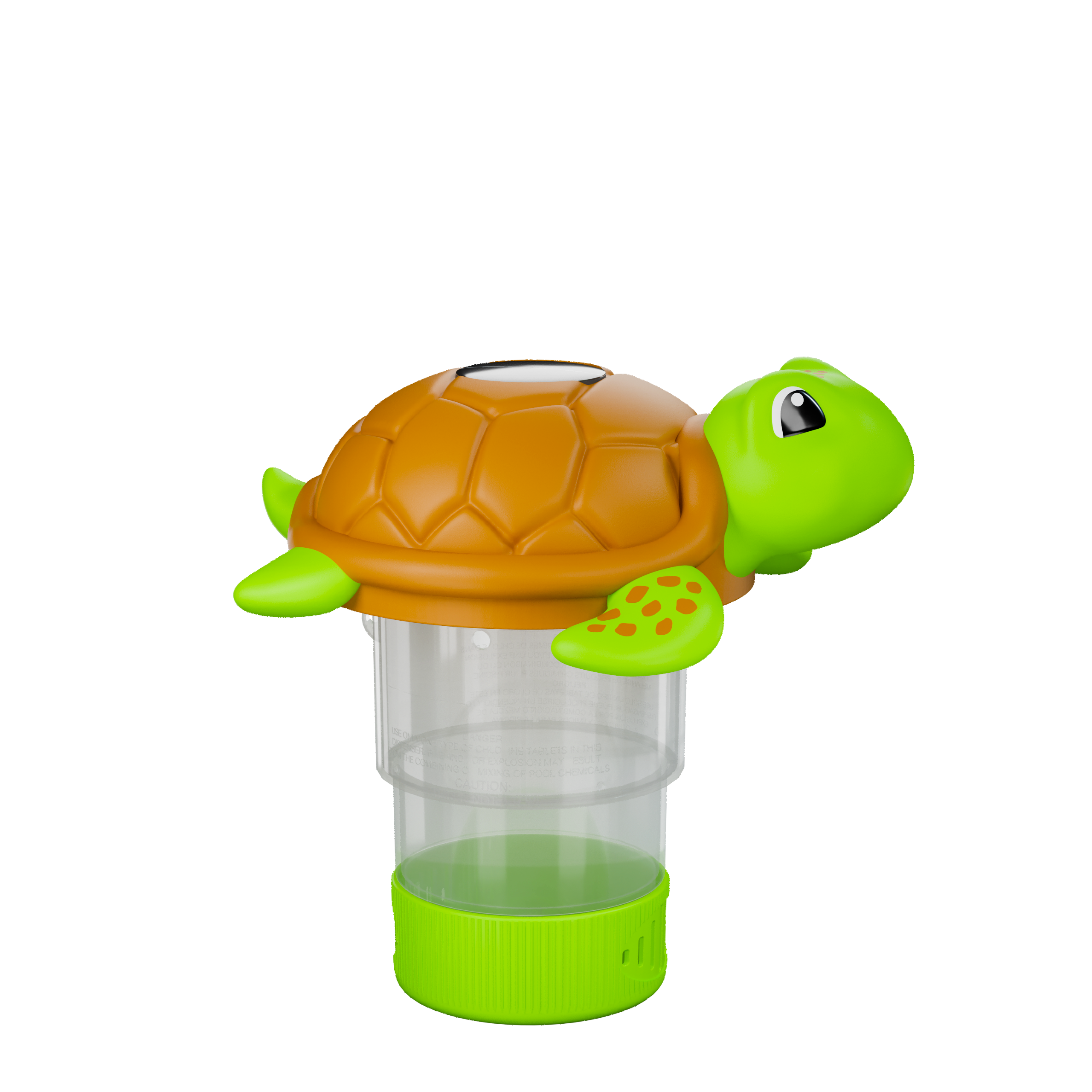 3 Inch Sea Turtle Solar Pool Chlorine Floater