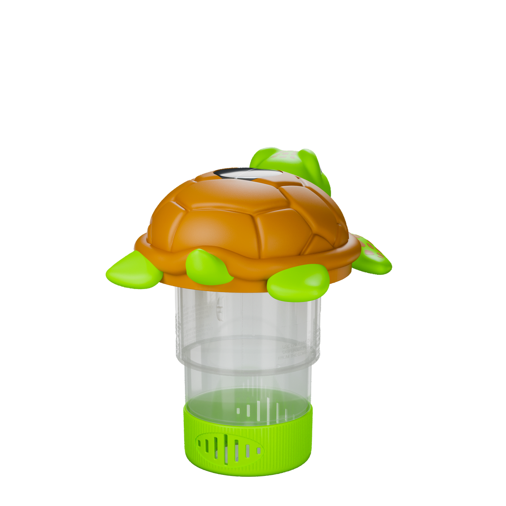 3 Inch Sea Turtle Solar Pool Chlorine Floater