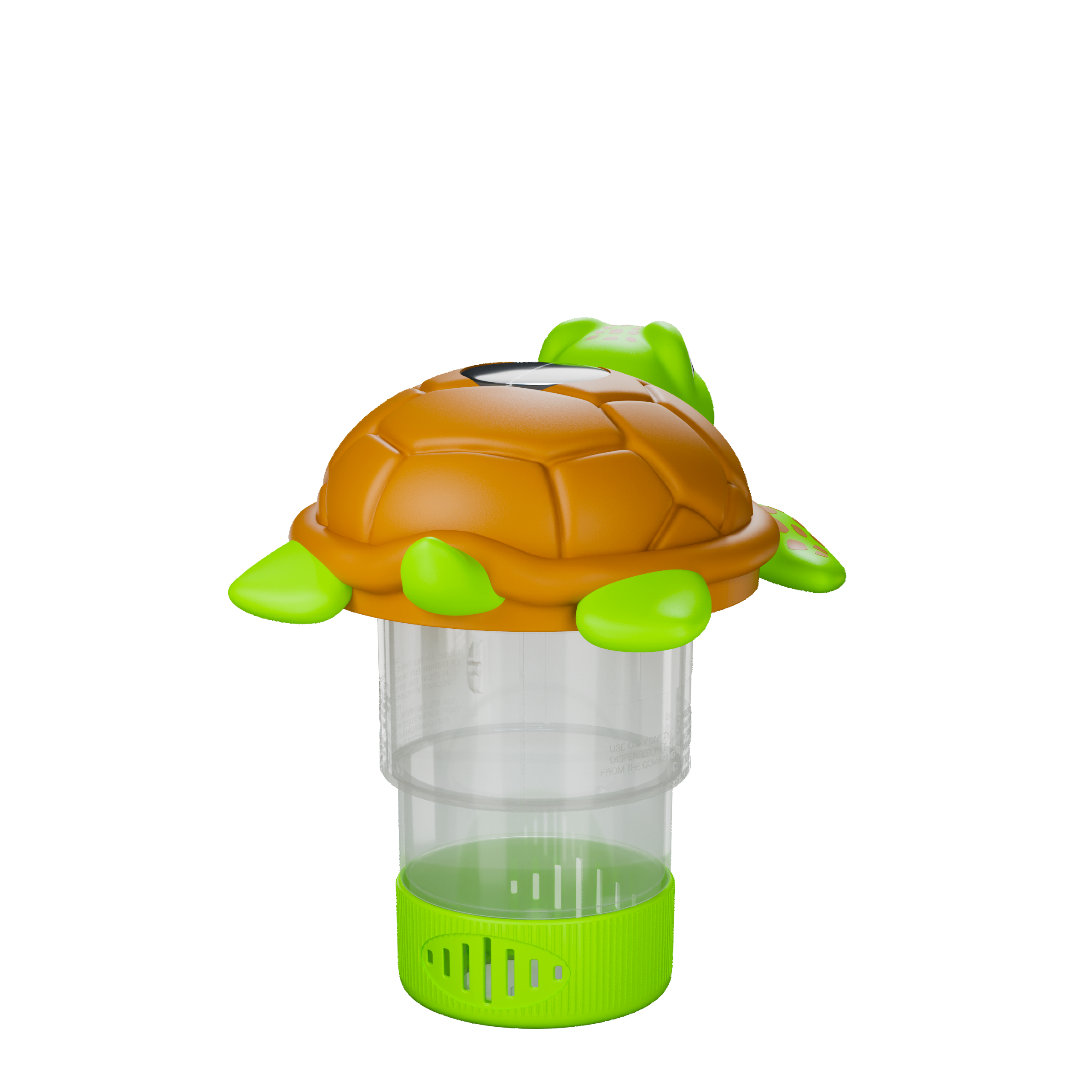 3 Inch Sea Turtle Solar Pool Chlorine Floater