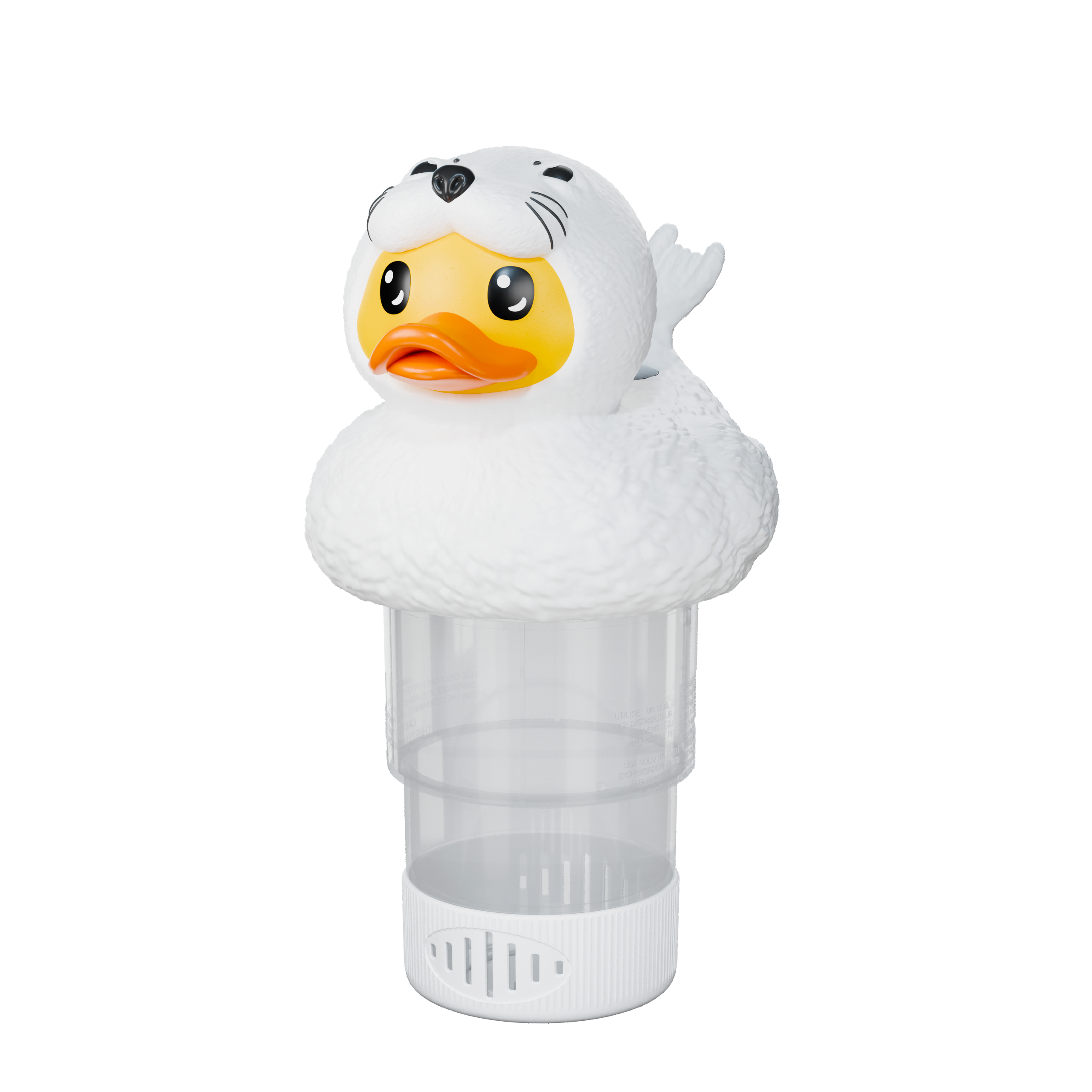 3 Inch Seal Duck Solar Pool Chlorine Floater