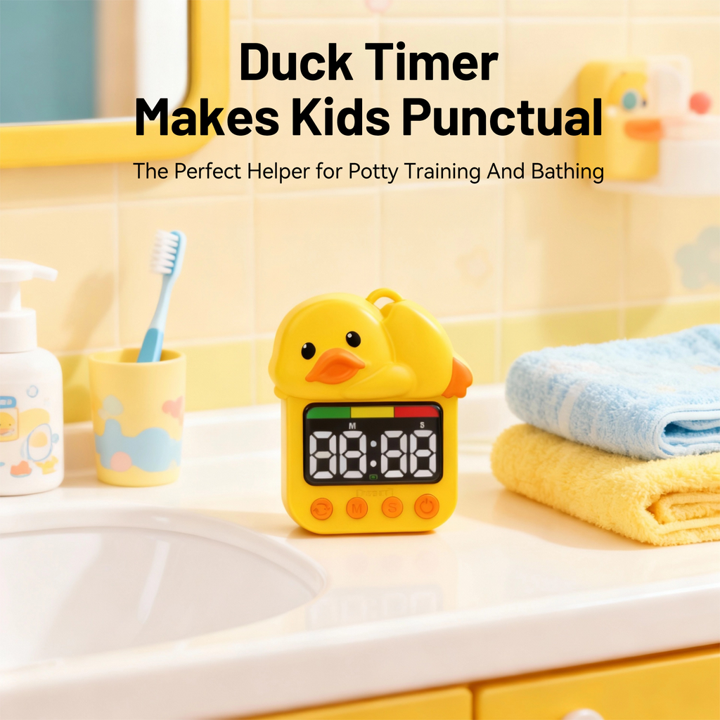 Classic Yellow Duck Timer