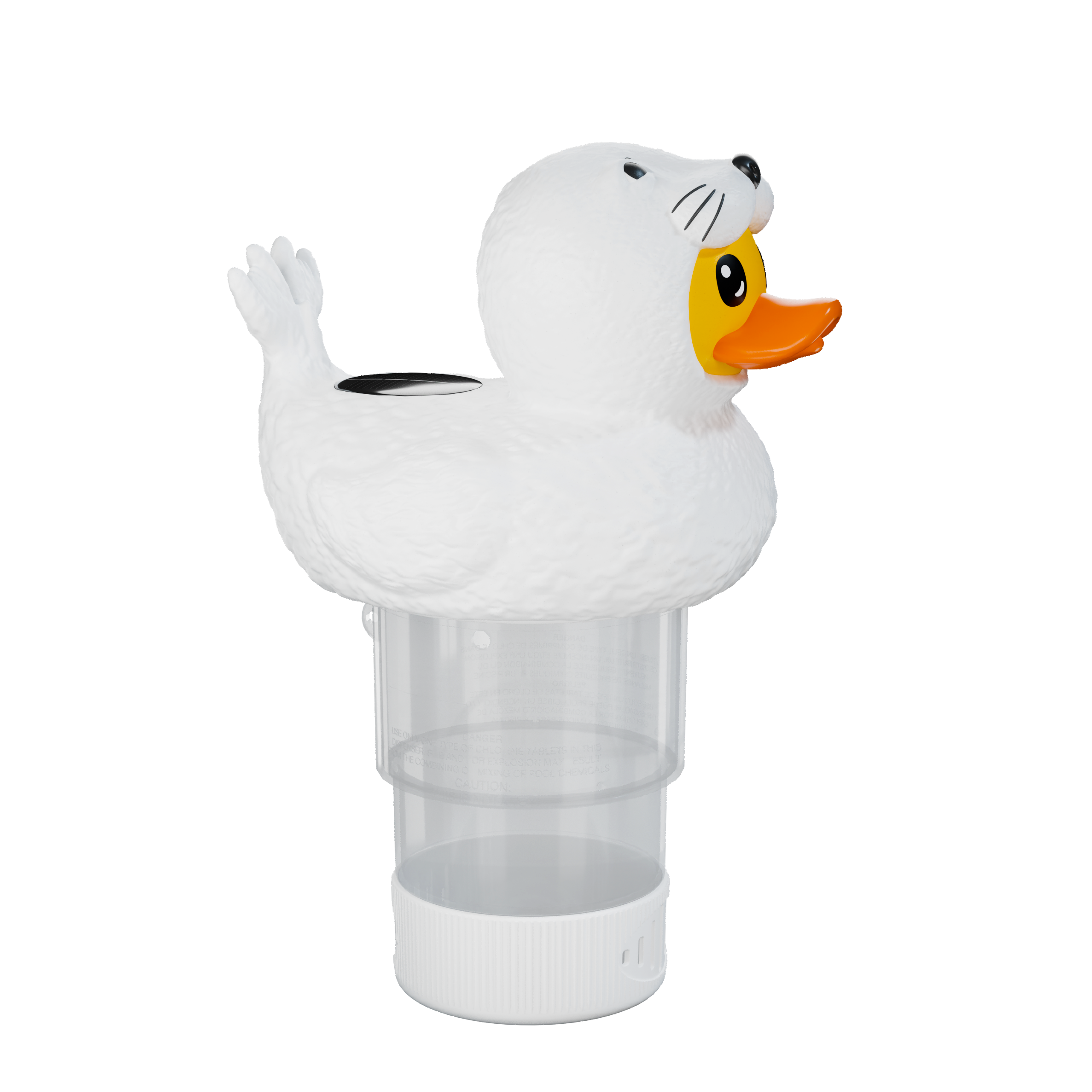 3 Inch Seal Duck Solar Pool Chlorine Floater