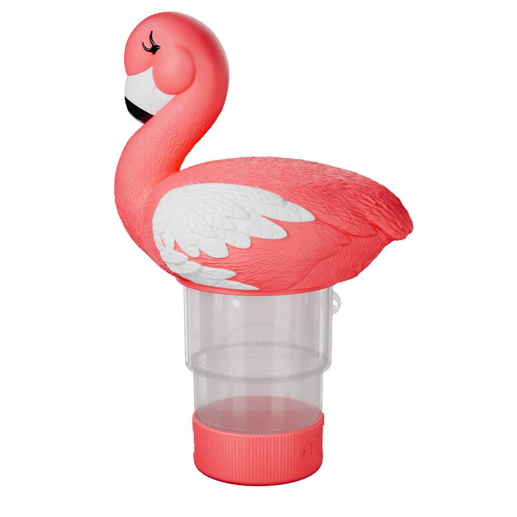 1 Inch Pool Chlorine Floater (Flamingo)