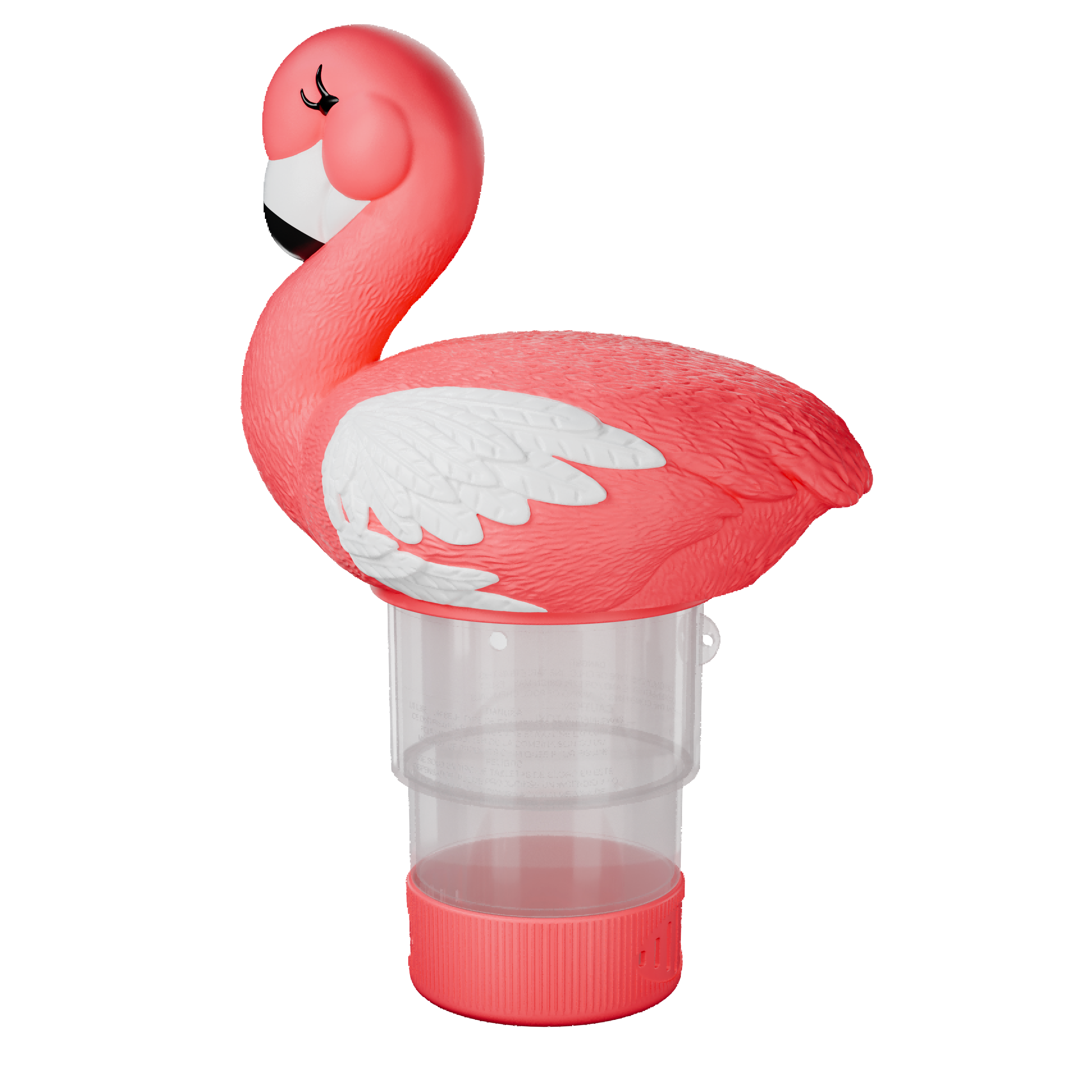 1 Inch Pool Chlorine Floater (Flamingo)