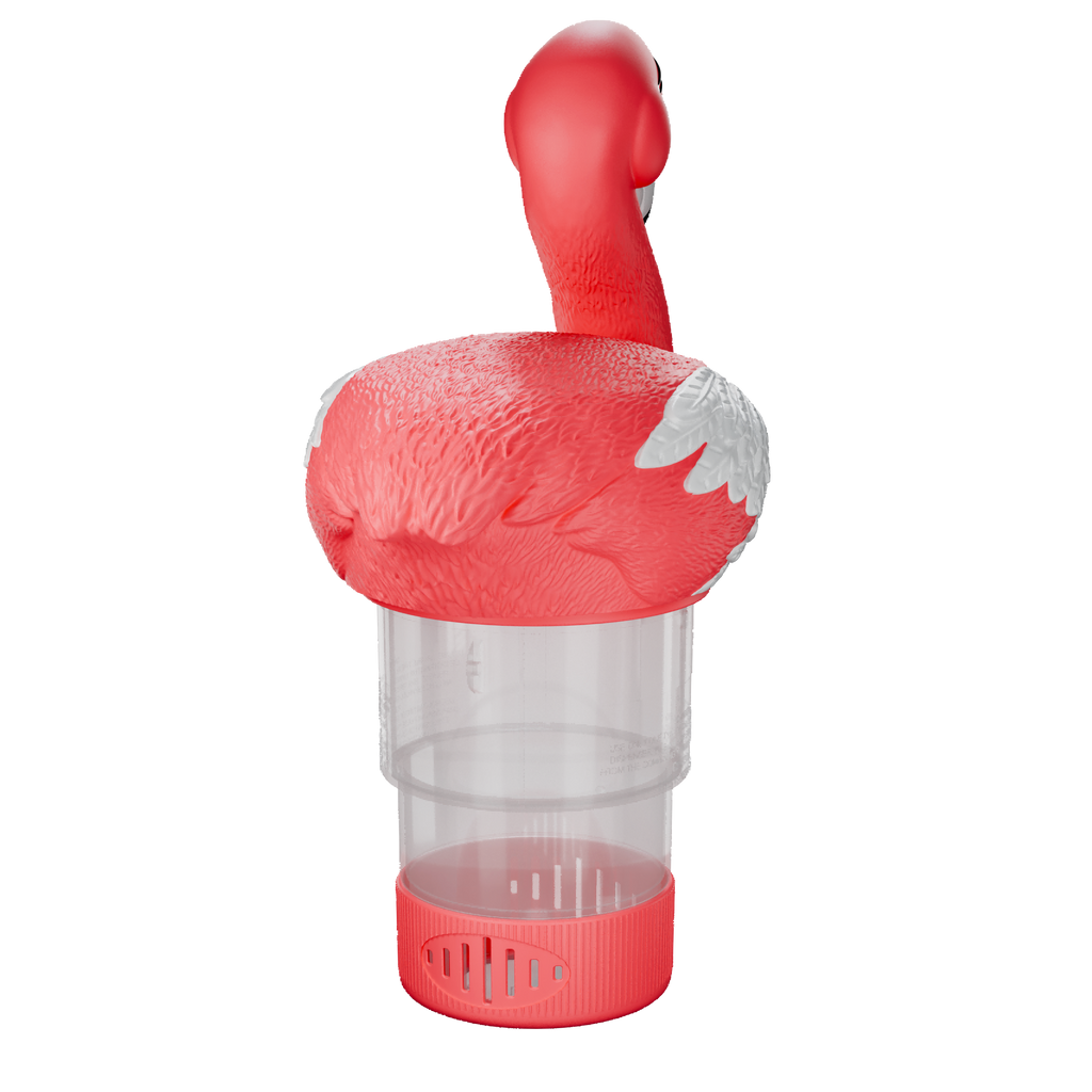 1 Inch Pool Chlorine Floater (Flamingo)