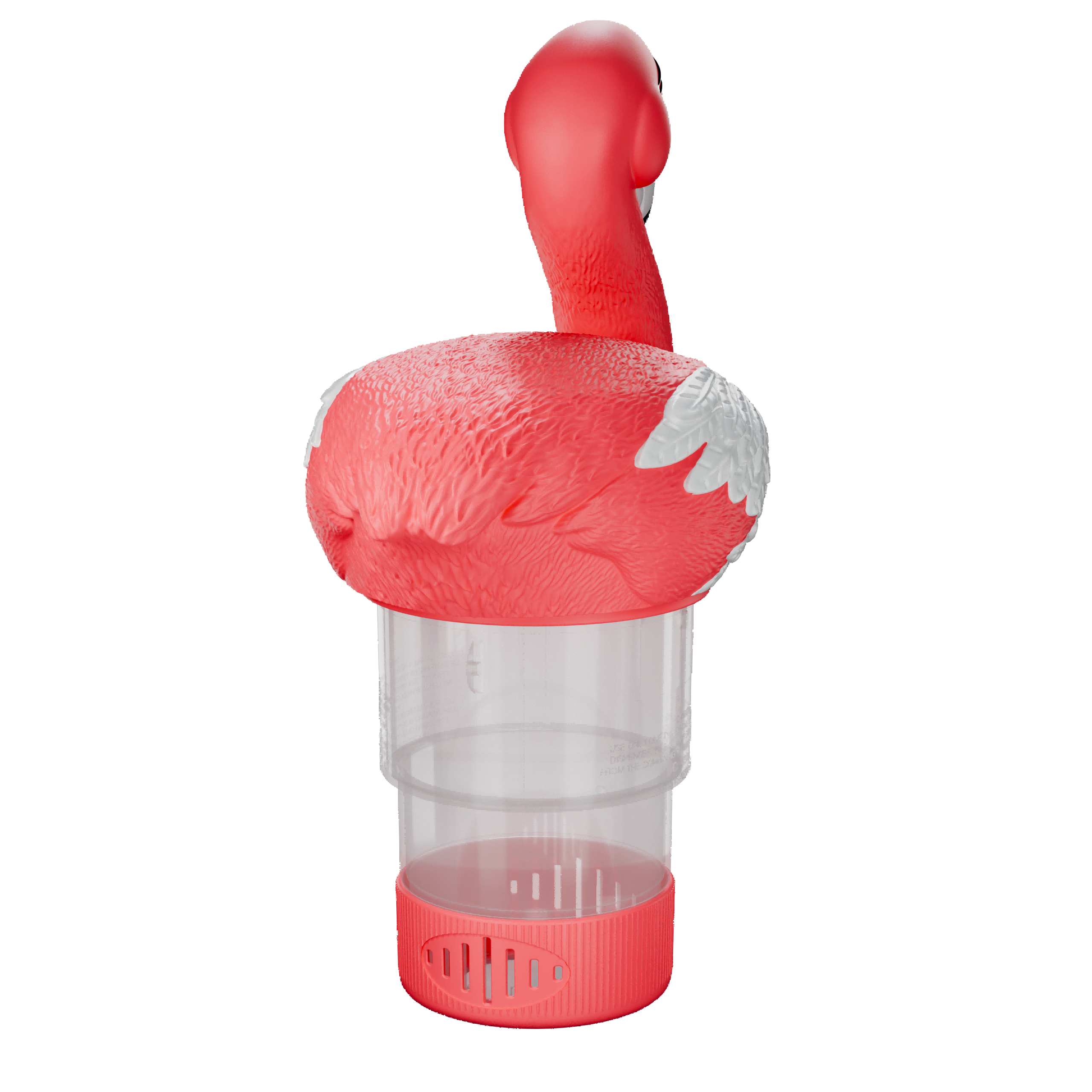 1 Inch Pool Chlorine Floater (Flamingo)