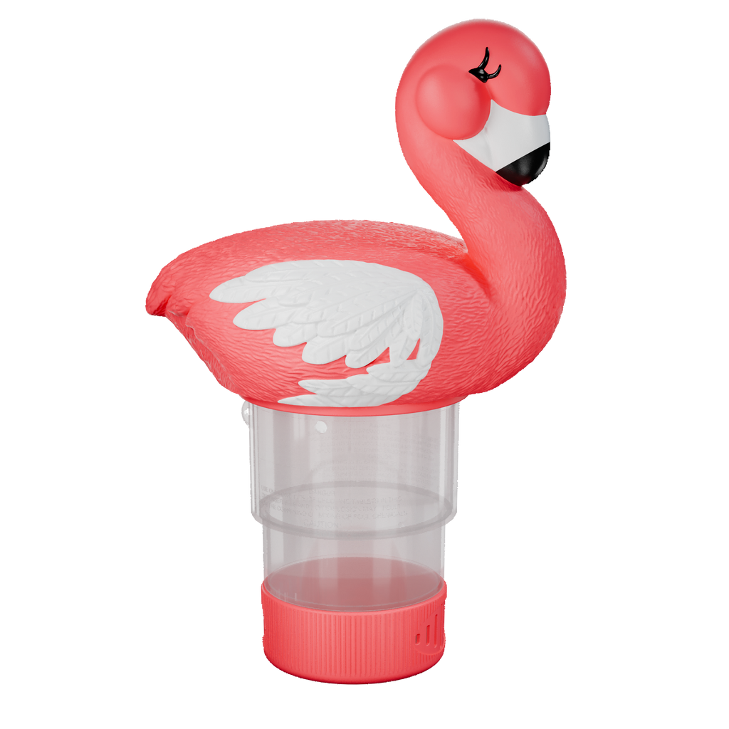 1 Inch Pool Chlorine Floater (Flamingo)