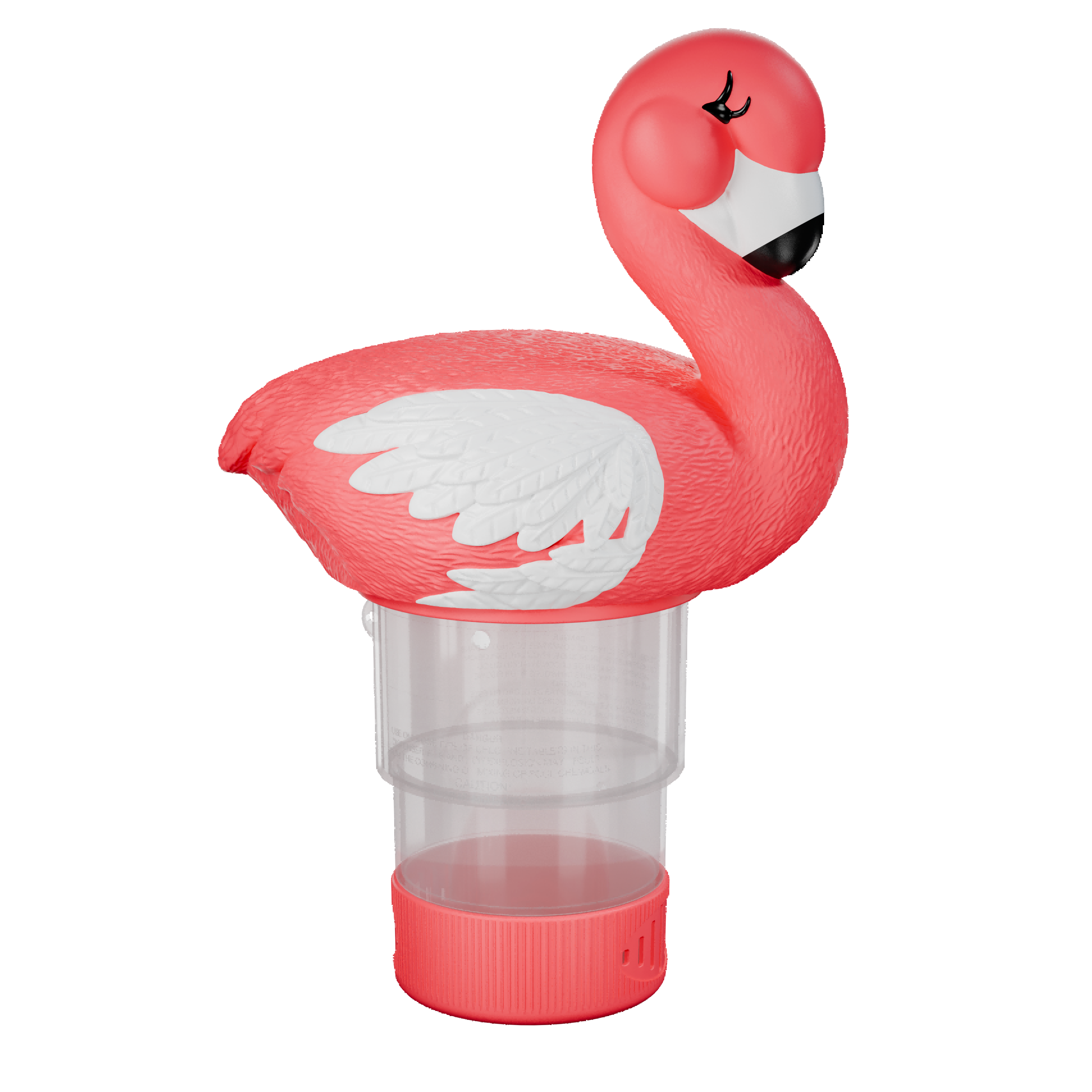 1 Inch Pool Chlorine Floater (Flamingo)