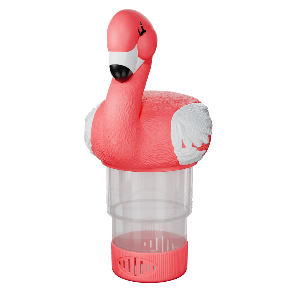1 Inch Pool Chlorine Floater (Flamingo)