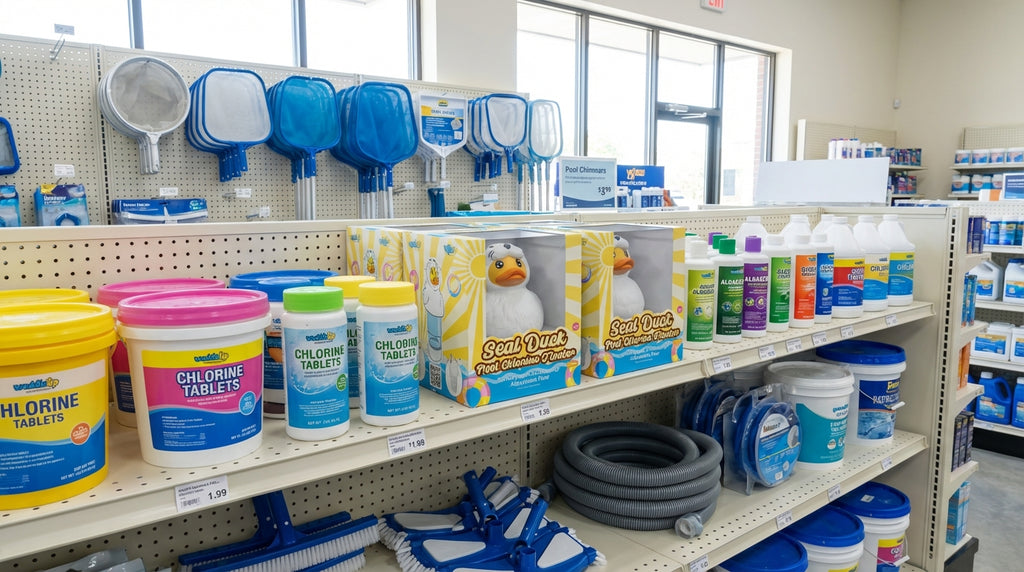 3 Inch Pool Chlorine Floater (Seal Duck)