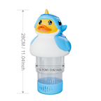 3 Inch Pool Chlorine Floater (Narwhal Duck)