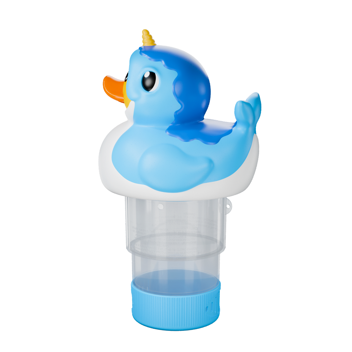 3 Inch Pool Chlorine Floater (Narwhal Duck)