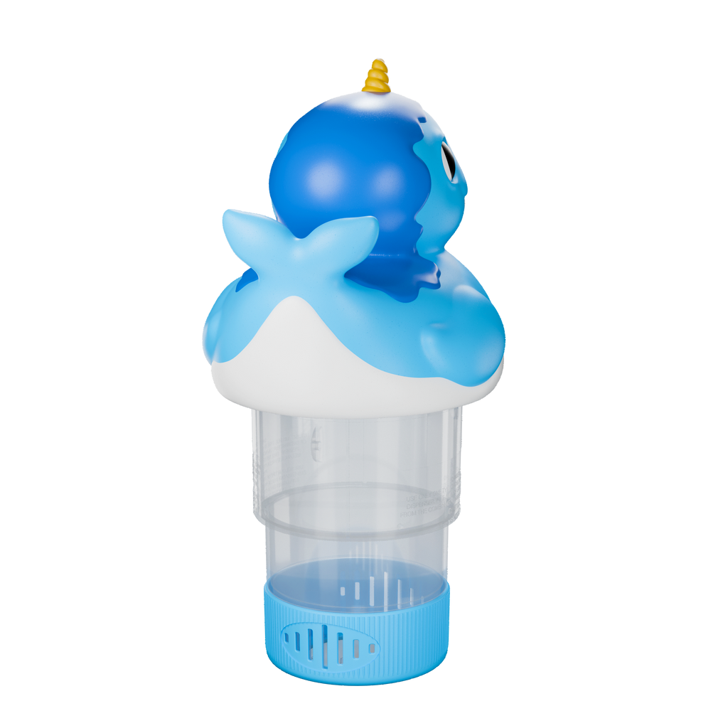 3 Inch Pool Chlorine Floater (Narwhal Duck)