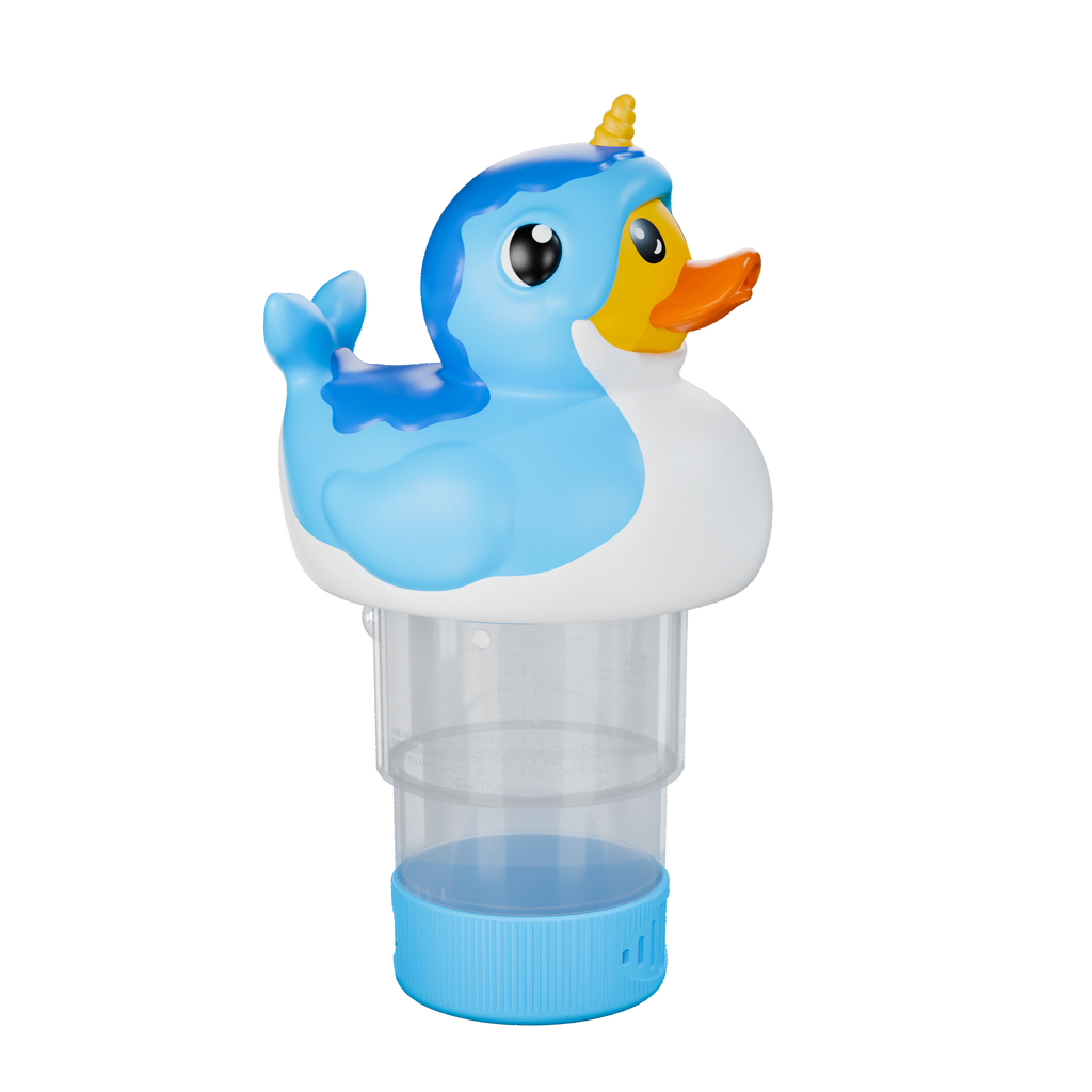 3 Inch Pool Chlorine Floater (Narwhal Duck)