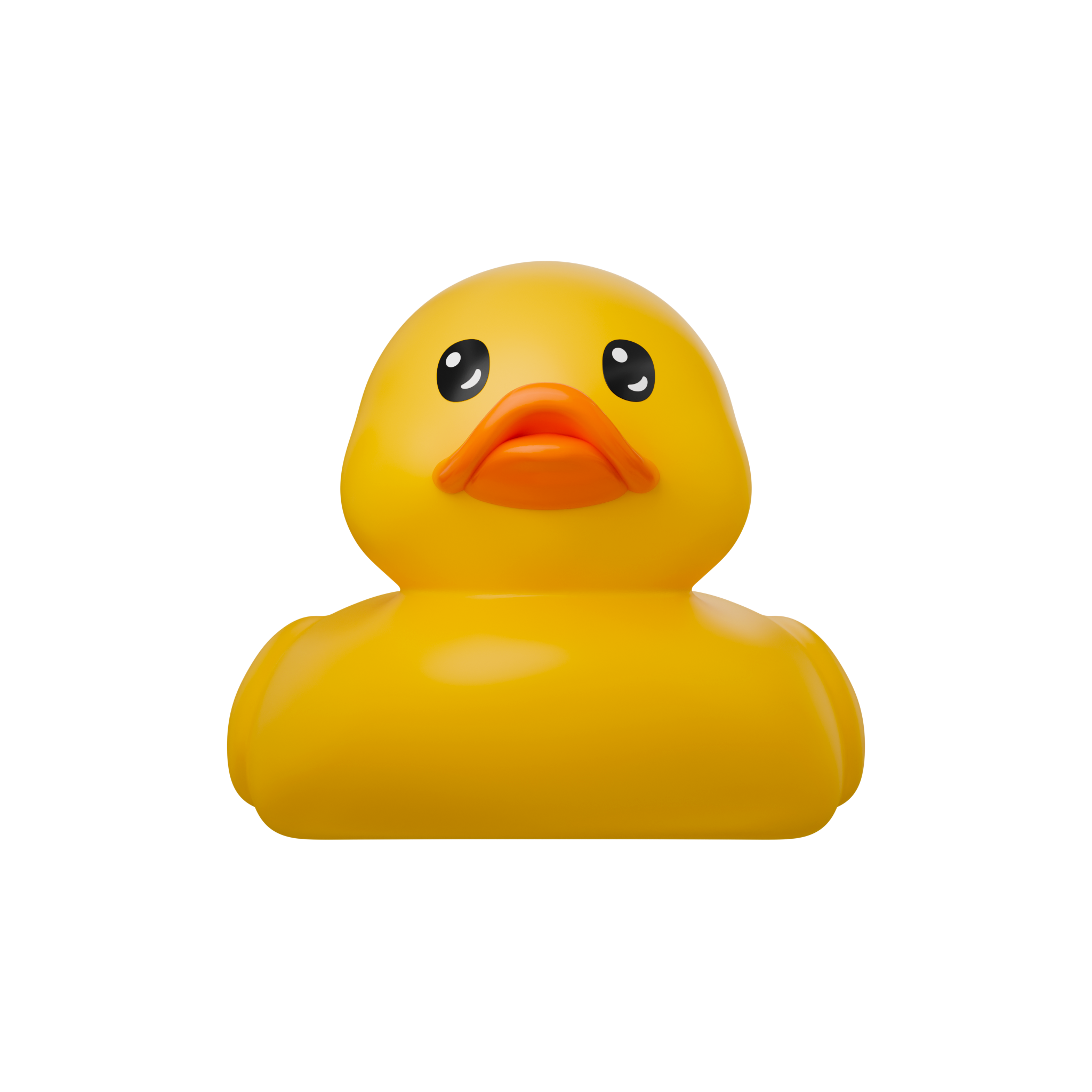 Classic Yellow Duck room and bath thermometer front view