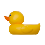 Classic Yellow Duck room and bath thermometer left side view