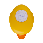 Classic Yellow Duck room and bath thermometer bottom view