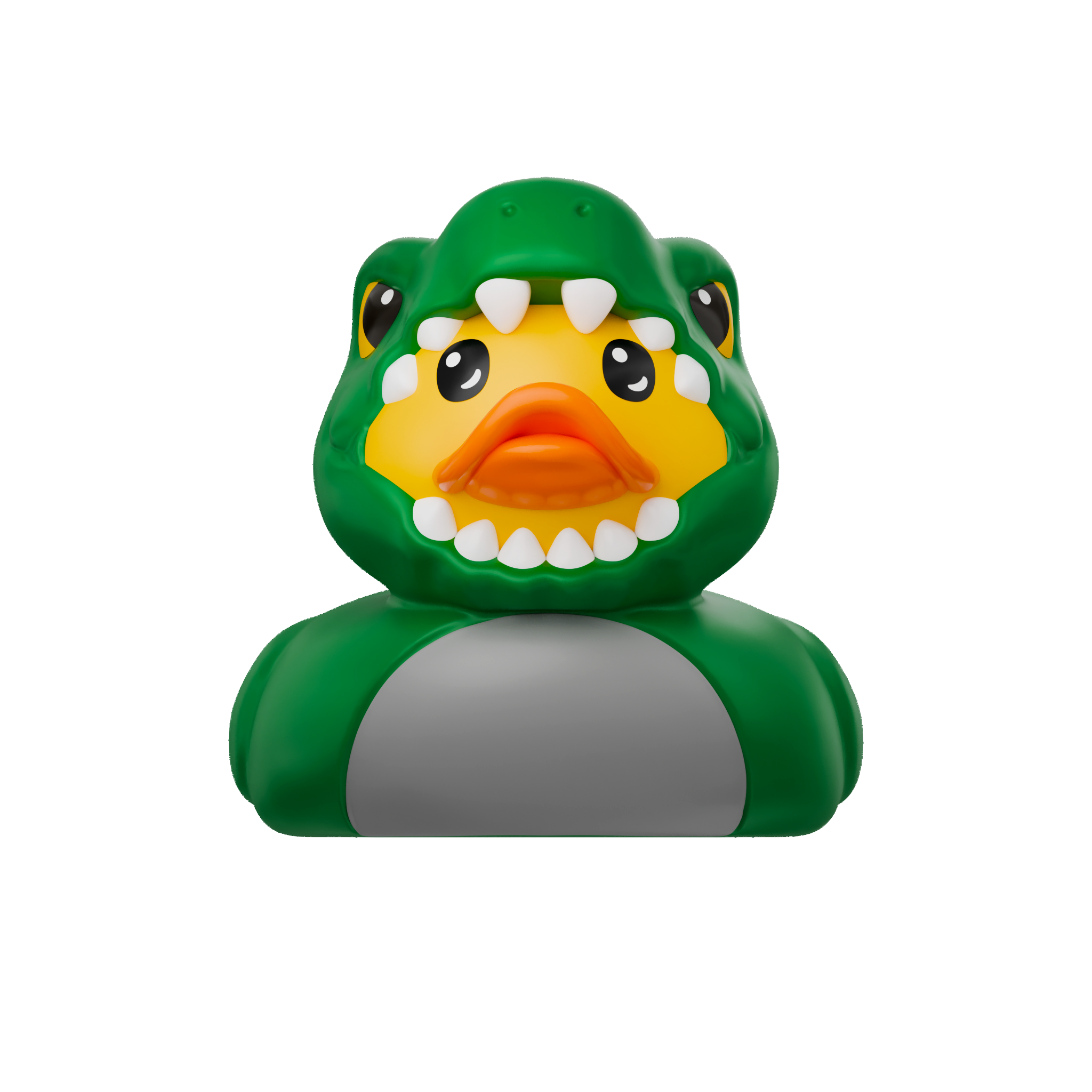 Dino Duck room and bath thermometer front view