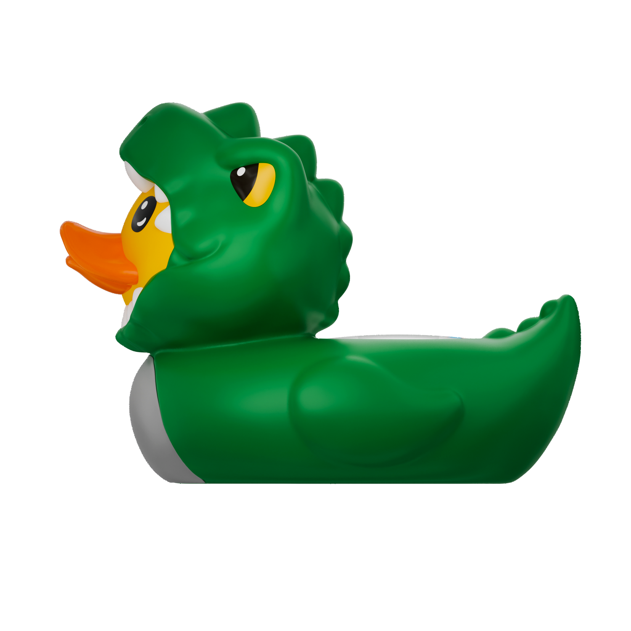 Dino Duck room and bath thermometer left side view