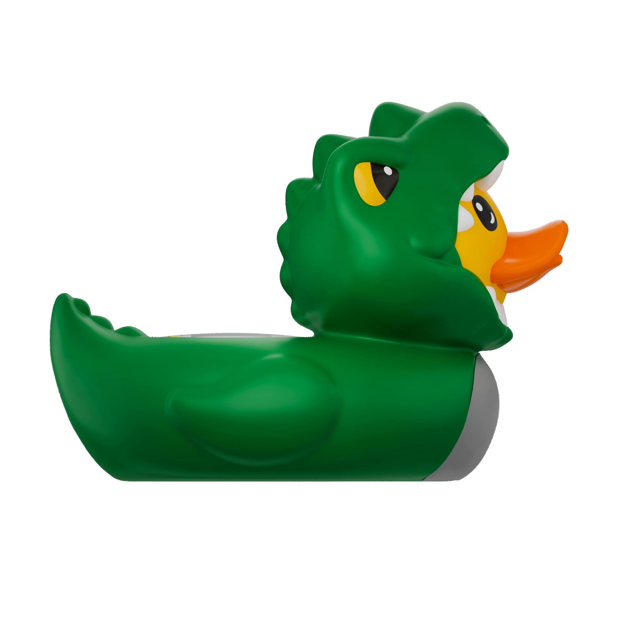 Dino Duck room and bath thermometer right side view